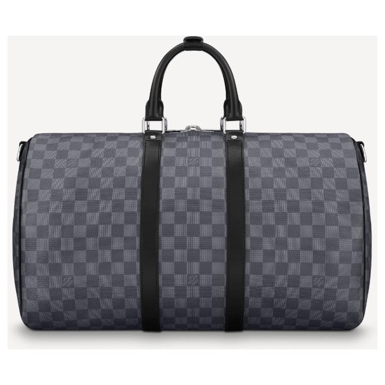 Louis Vuitton LV Keepall 25 leather gray Grey ref.915571 - Joli Closet