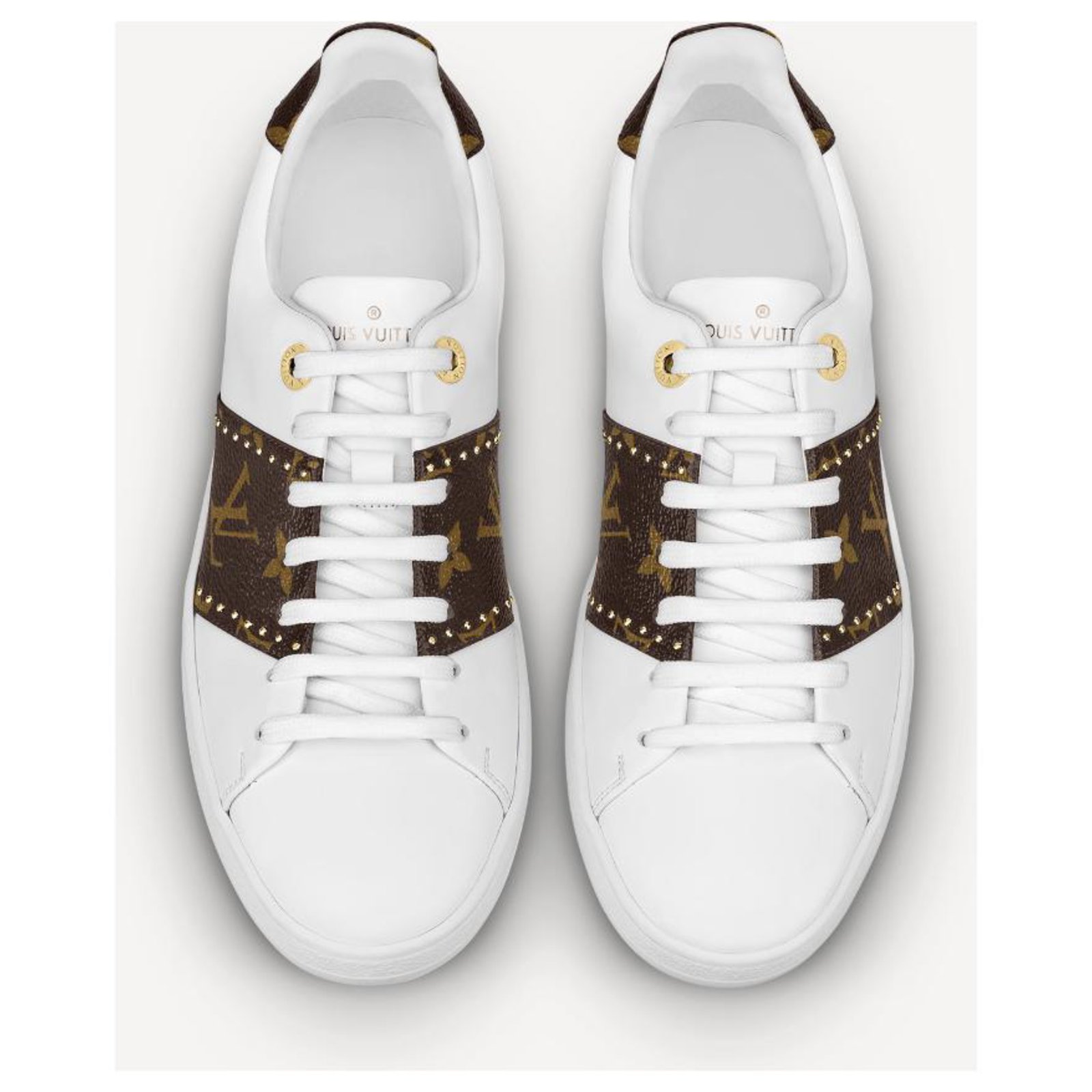 Louis Vuitton Sneakers Frontrown 2018 White Leather ref.55726 - Joli Closet