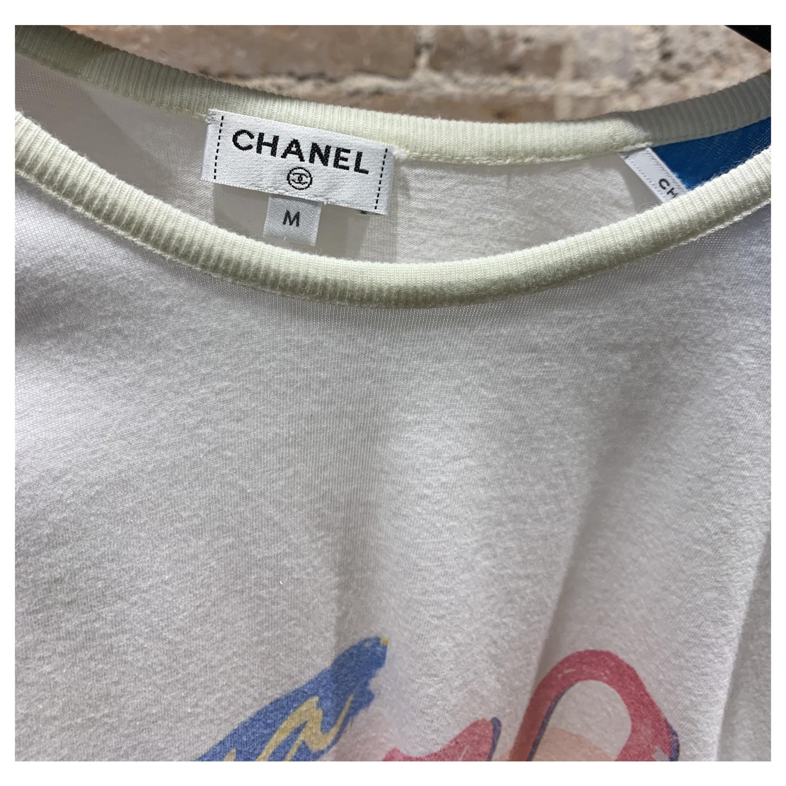 CHANEL, Tops, Authentic Chanel Tee