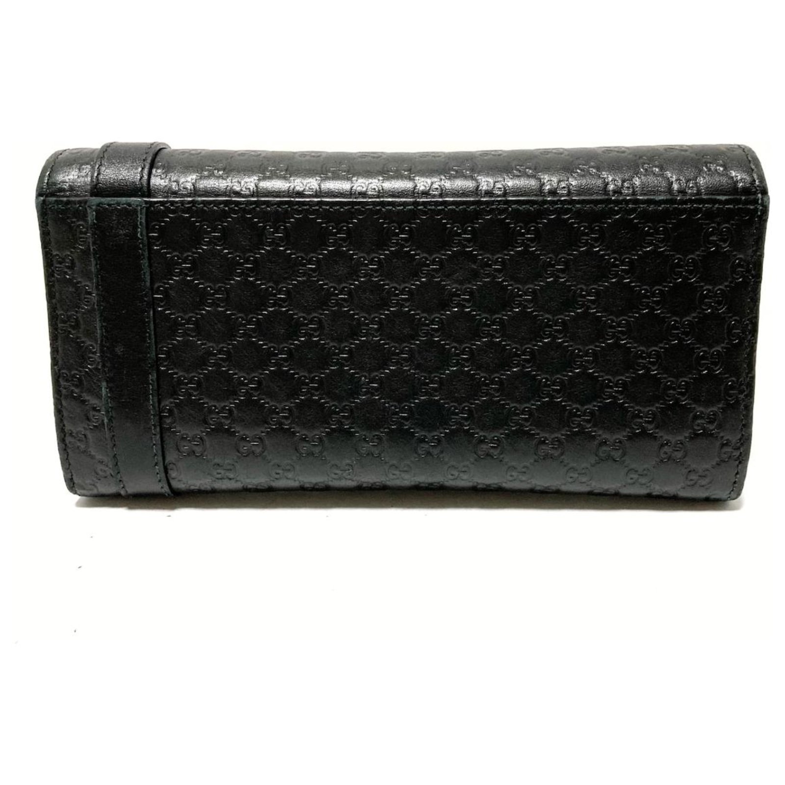 Gucci Micro Guccissima Black Leather ref.286580 - Joli Closet