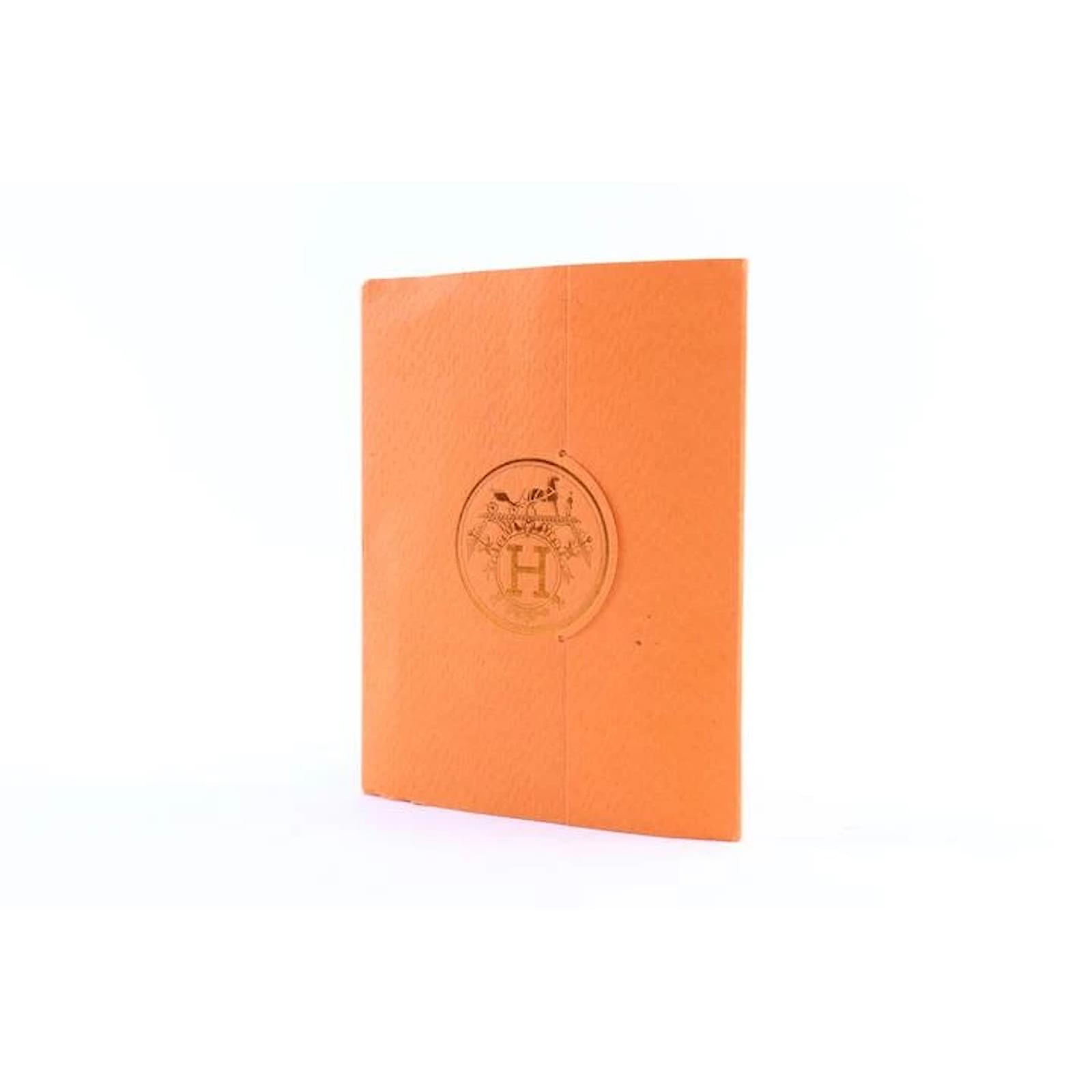 HERMÈS H Logo Stationary Set Orange ref.286734 Joli Closet