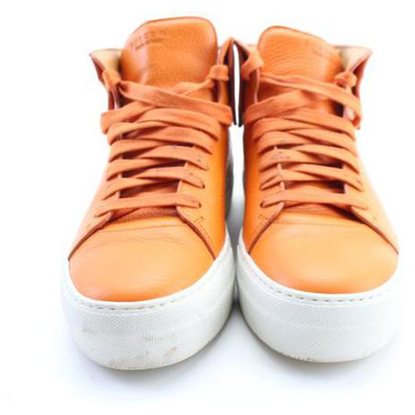 Buscemi 90mm Mid Sneaker Orange ref.286811 Joli Closet