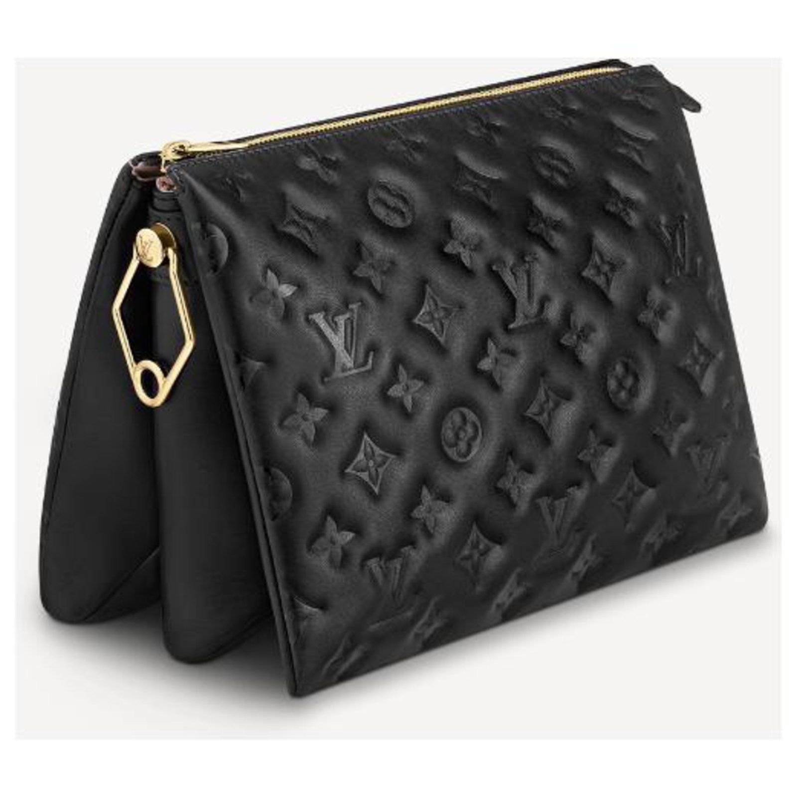 Louis Vuitton LV Coussin PM black Leather ref.495895 - Joli Closet