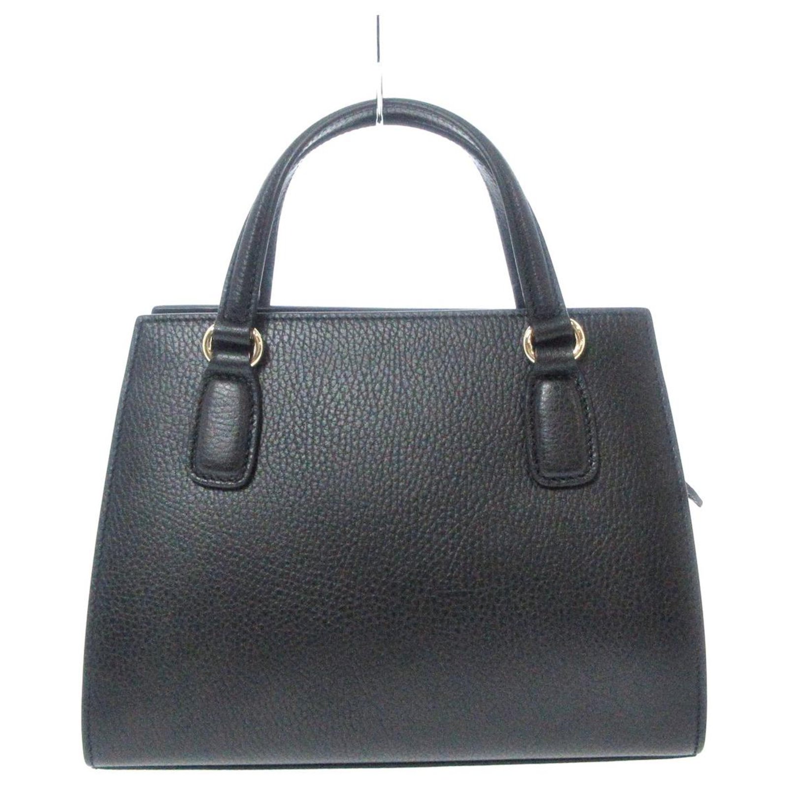 Gucci Interlocking G Black Leather ref.287498 - Joli Closet