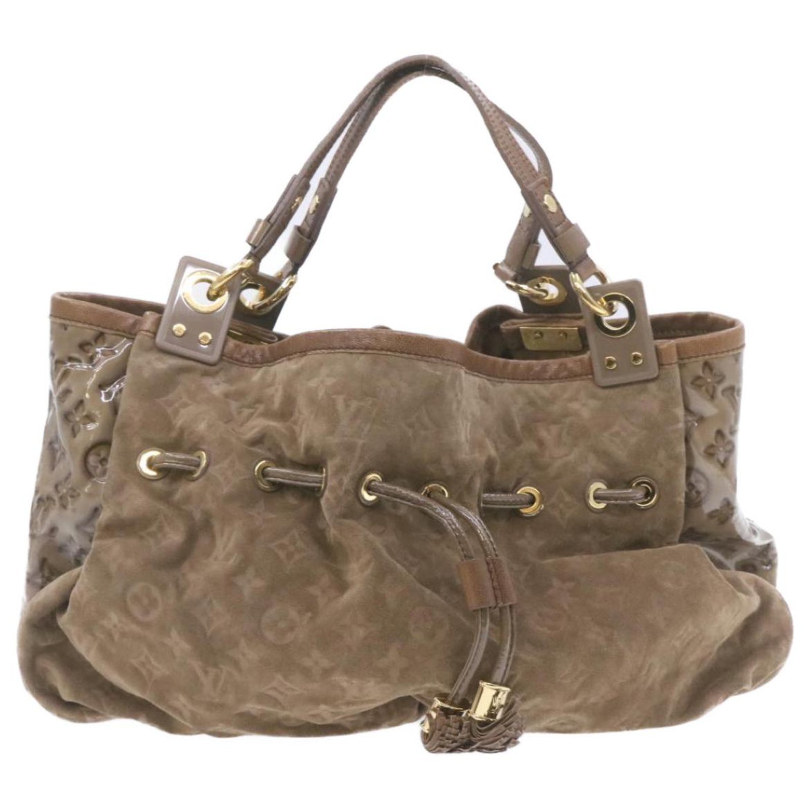 LOUIS VUITTON Monogram Prefall Collection Irene Tote Bag M47928 LV Auth  ar3712 Beige Suede ref.287577 - Joli Closet