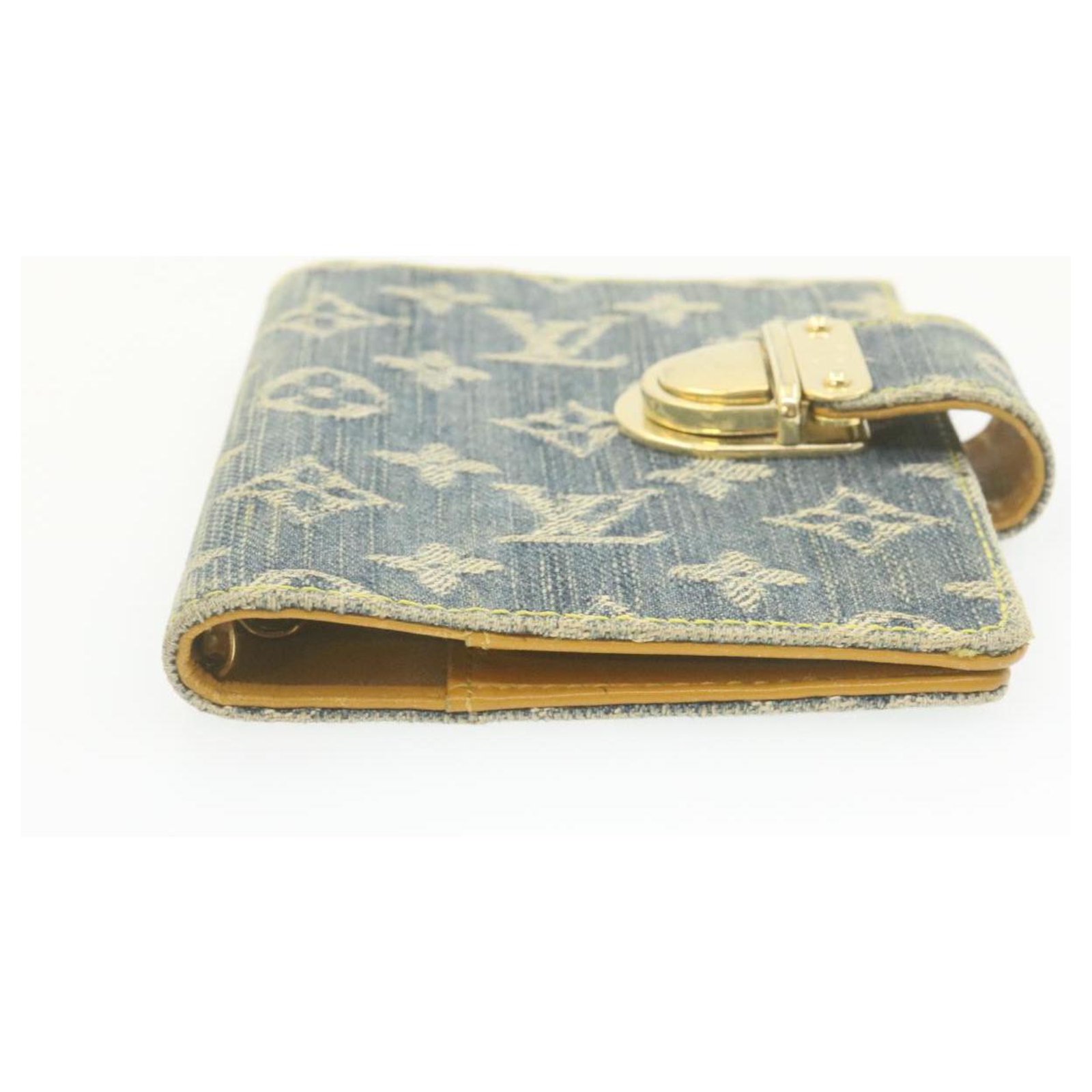 Louis Vuitton Monogram Blue Denim Agenda Day Planner