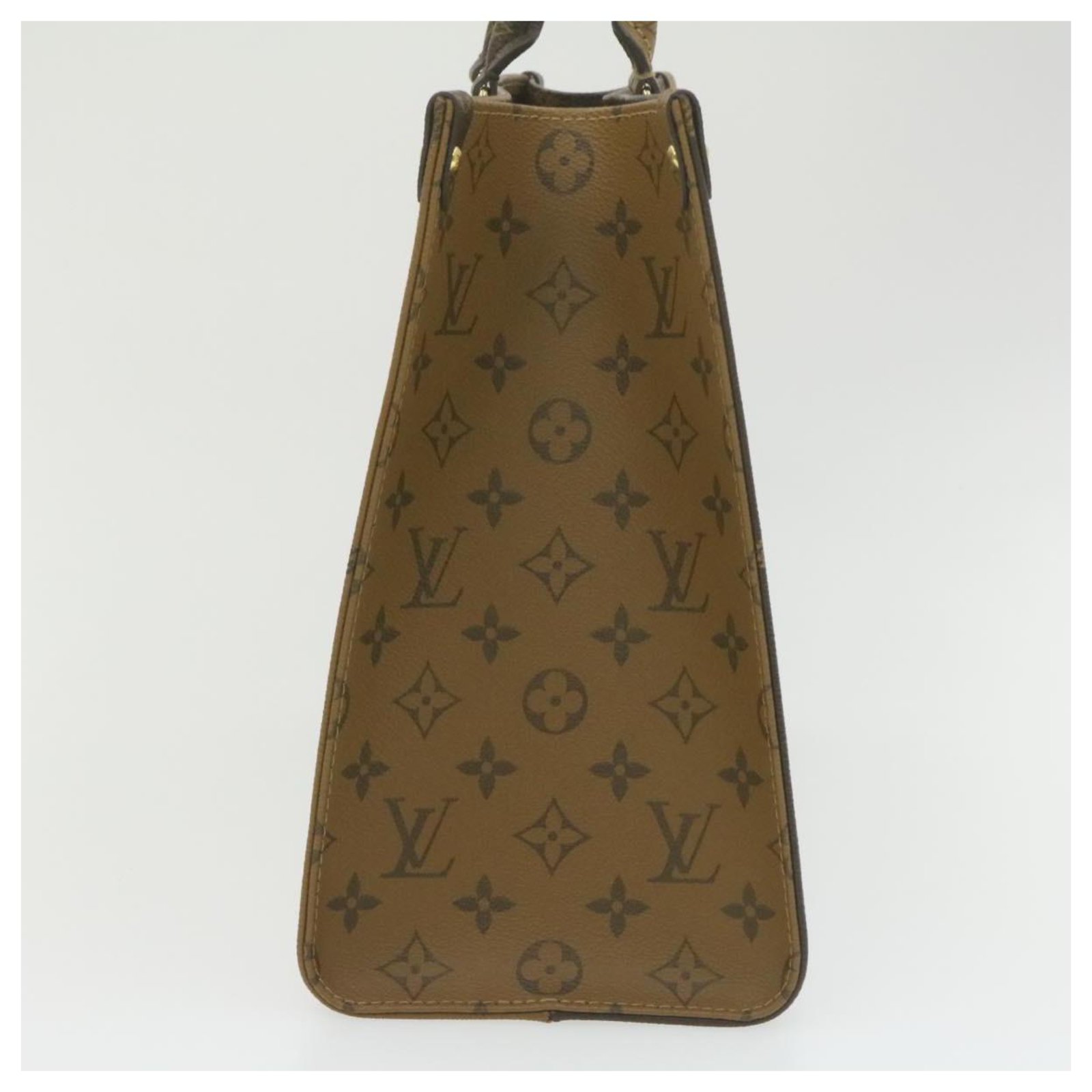 Louis Vuitton Brown Monogram Reverse Giant Onthego GM Cloth ref.932120 -  Joli Closet