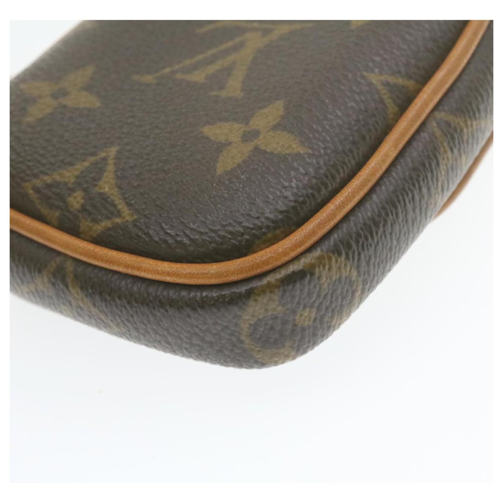 Louis Vuitton Monogram Tulum Pochette M60020 Brown Cloth ref