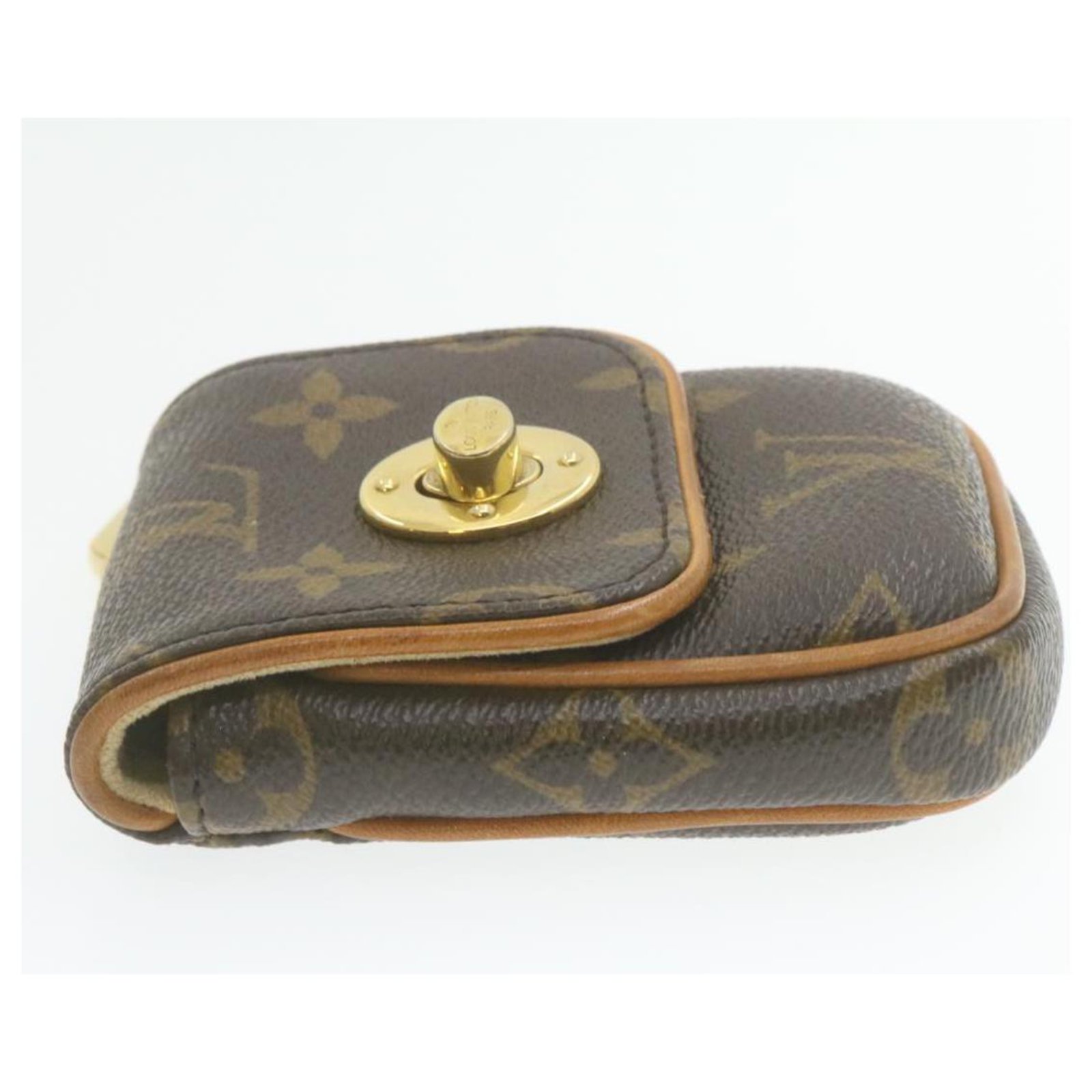 Louis Vuitton Monogram Tulum Pochette M60020 Brown Cloth ref.930141 - Joli  Closet