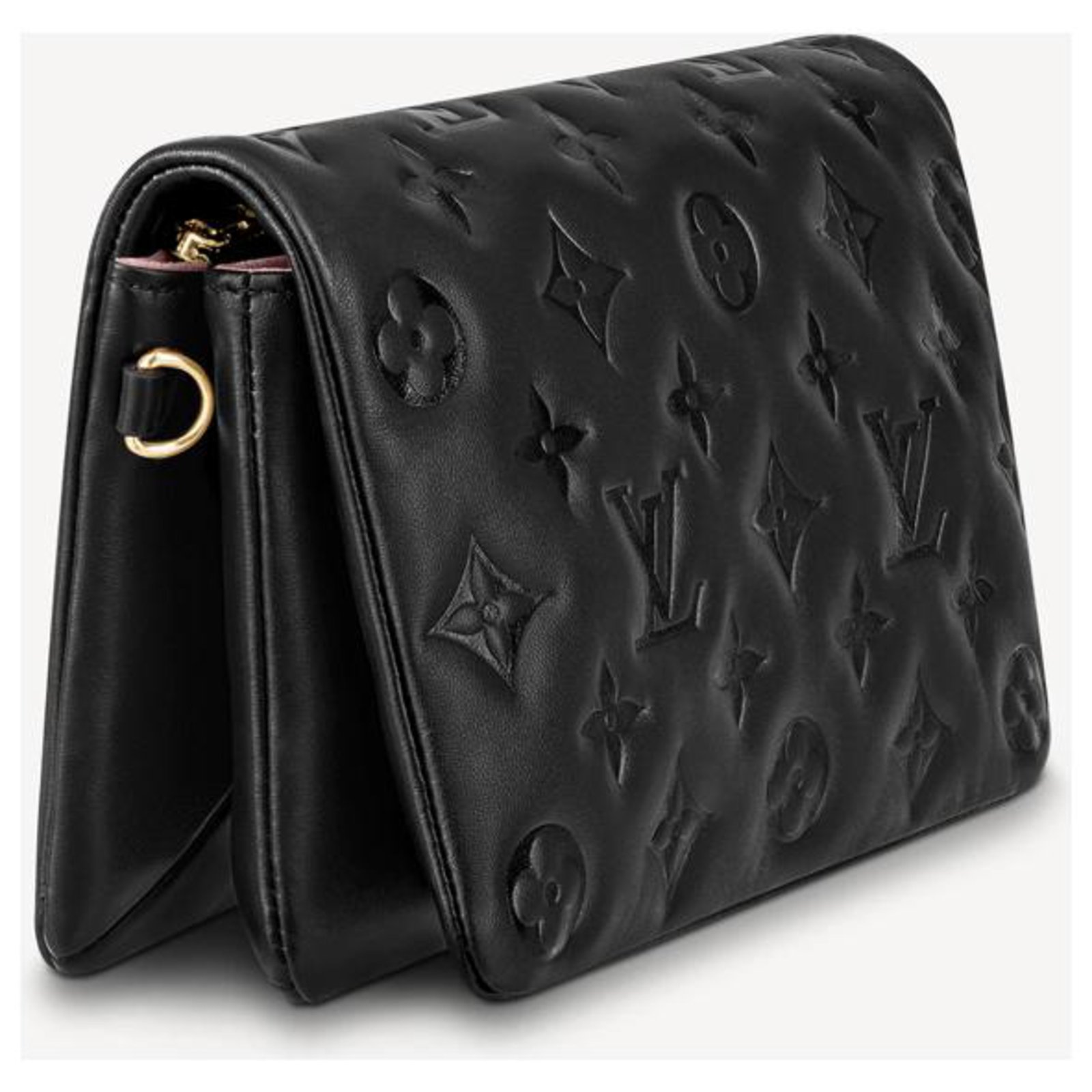 Handbags Louis Vuitton LV Pochette Coussin Silver