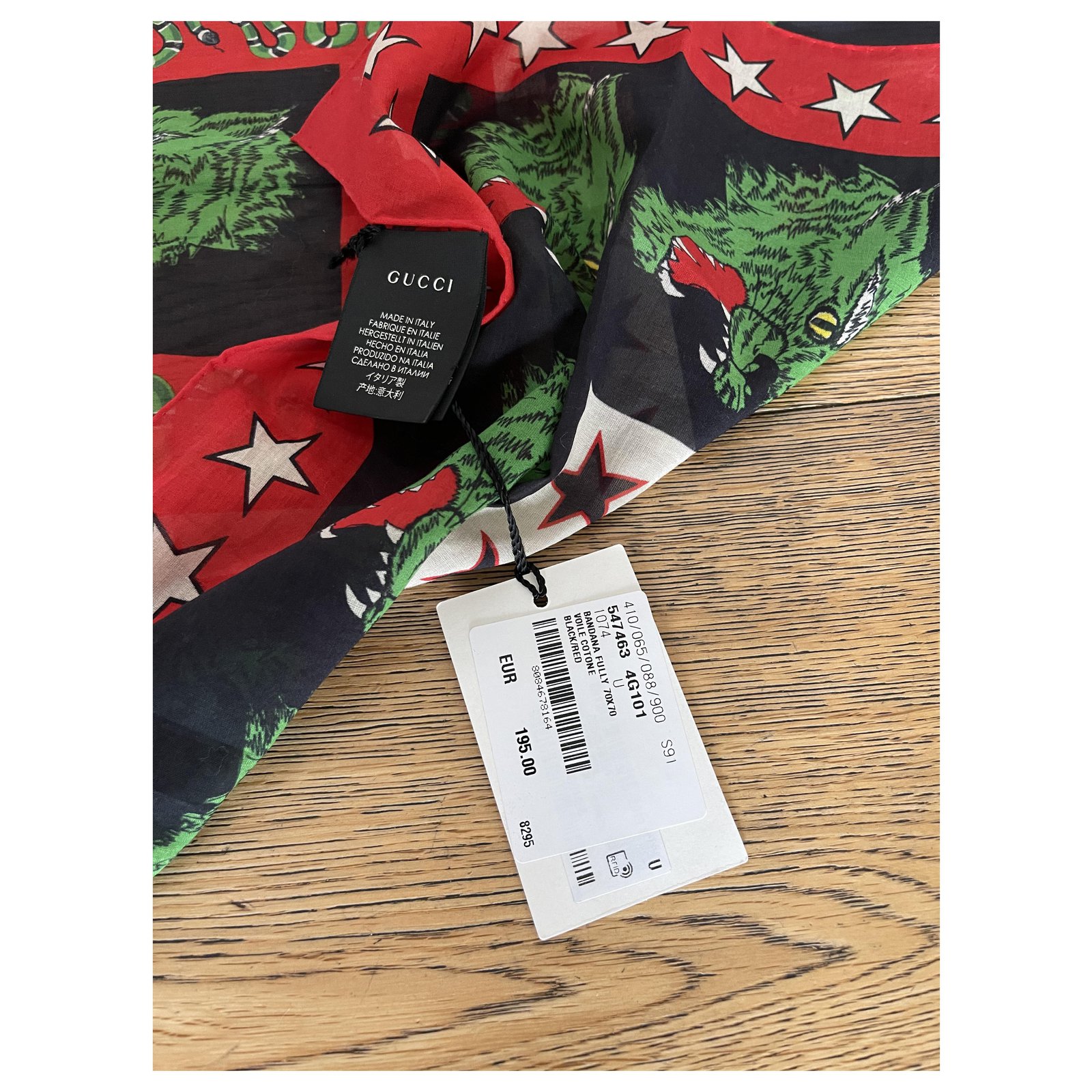 gucci bandana black