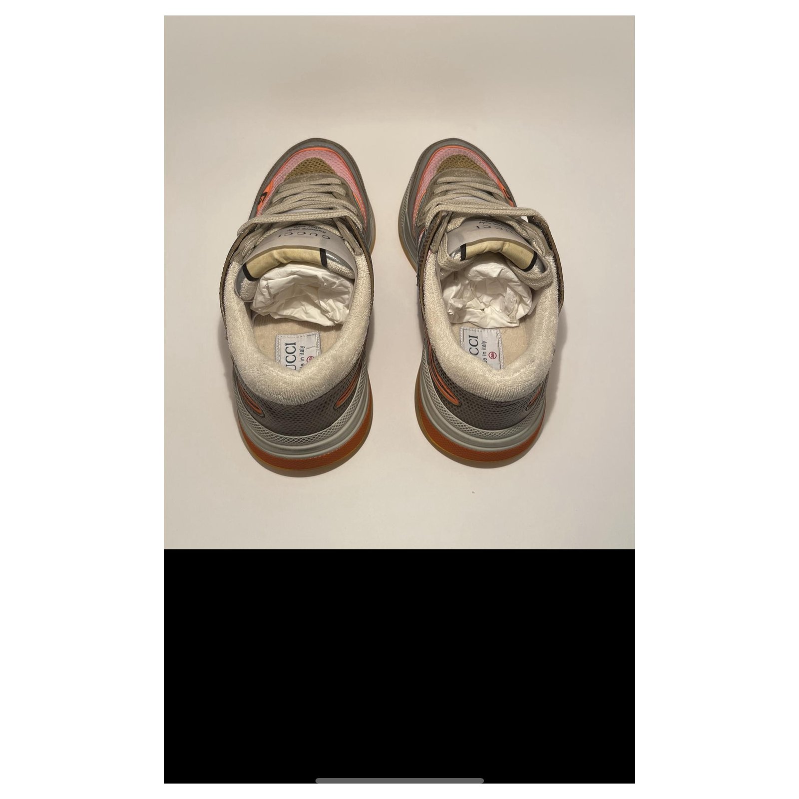 gucci lavaredo g line trainers