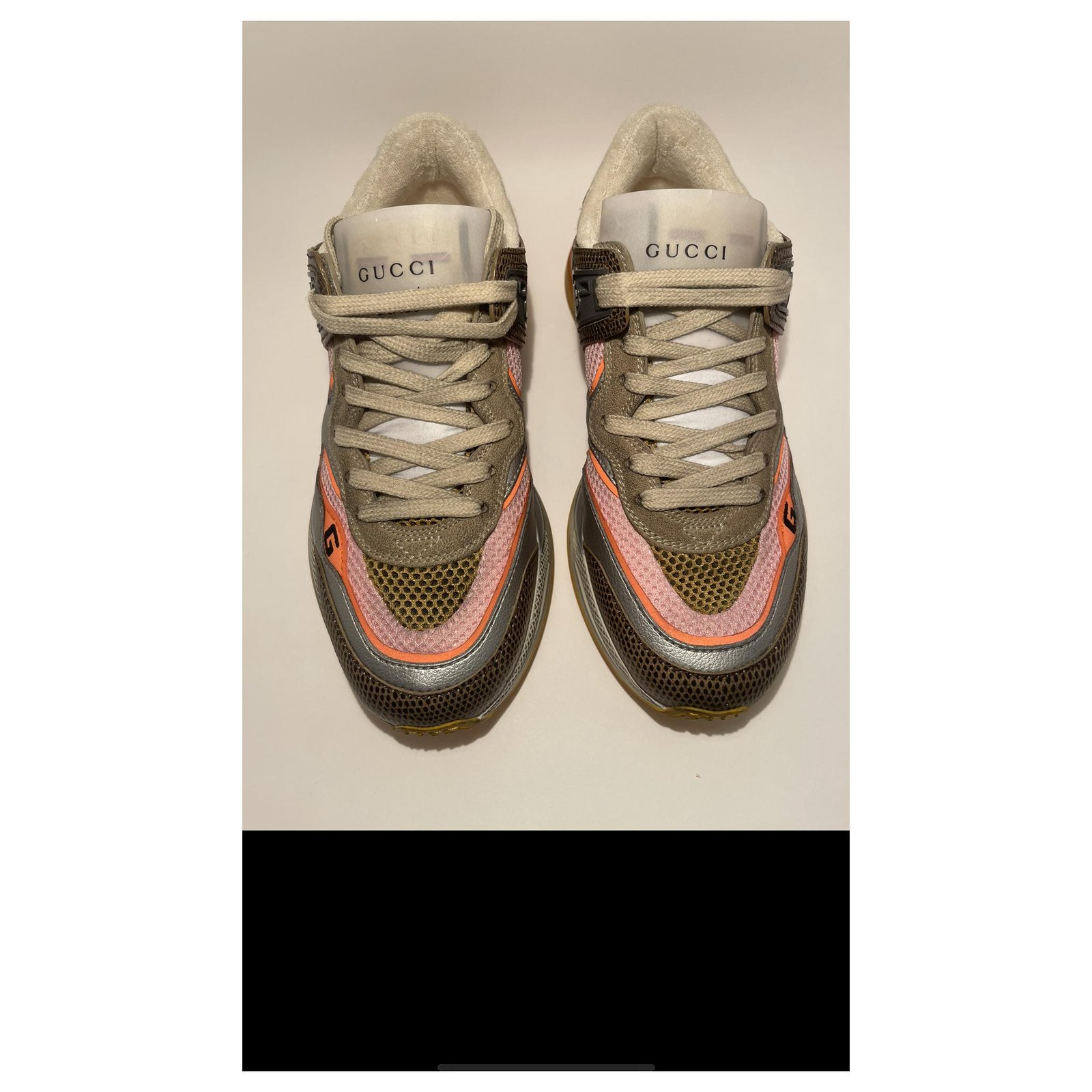 gucci lavaredo g line trainers