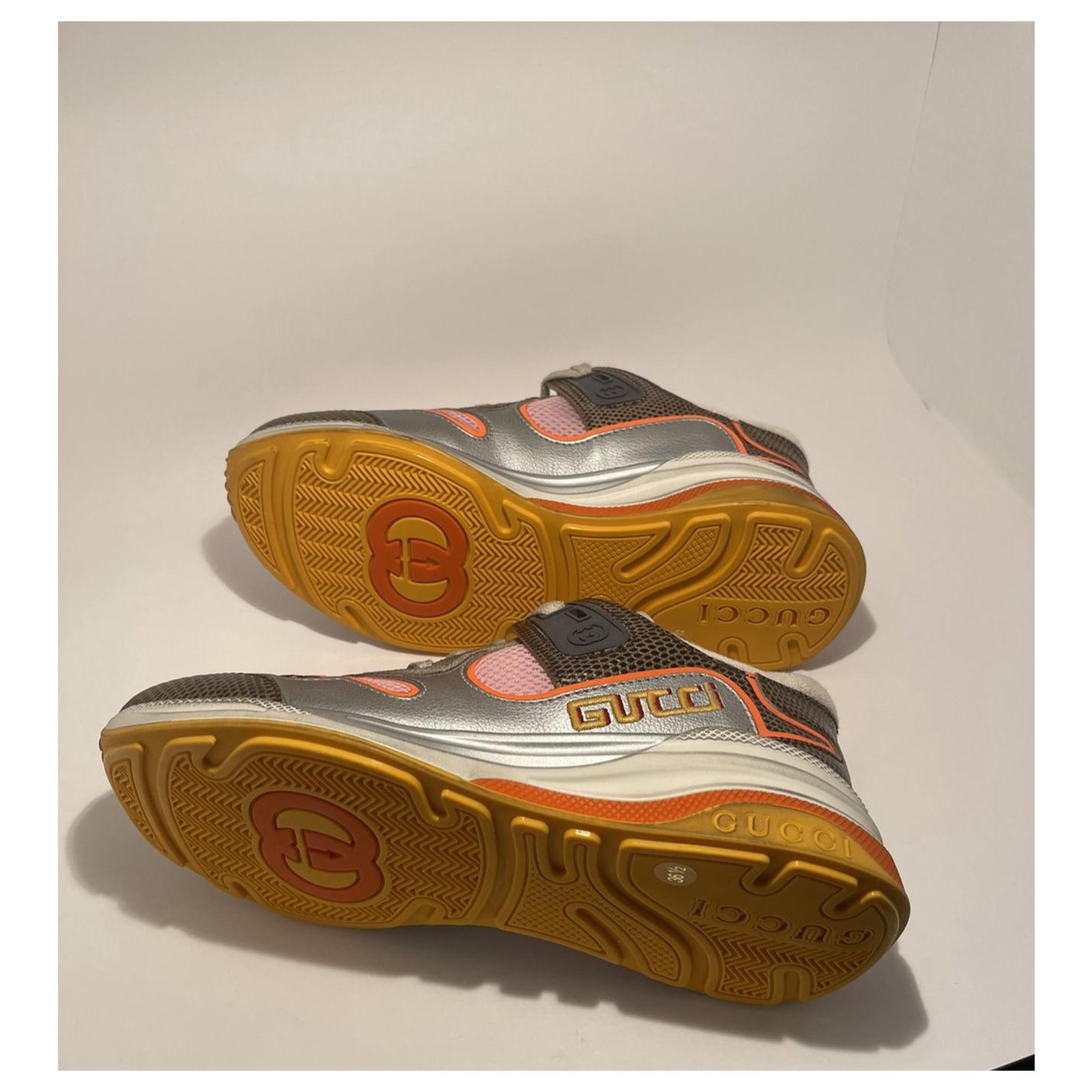 gucci lavaredo g line trainers