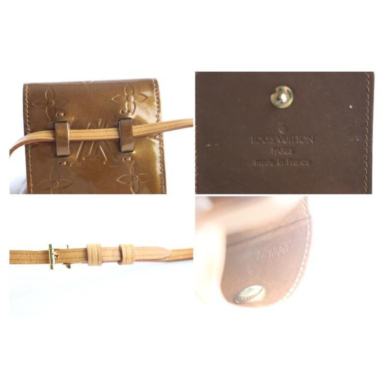 Louis Vuitton Monogram Vernis Greene Crossbody Bronze Copper