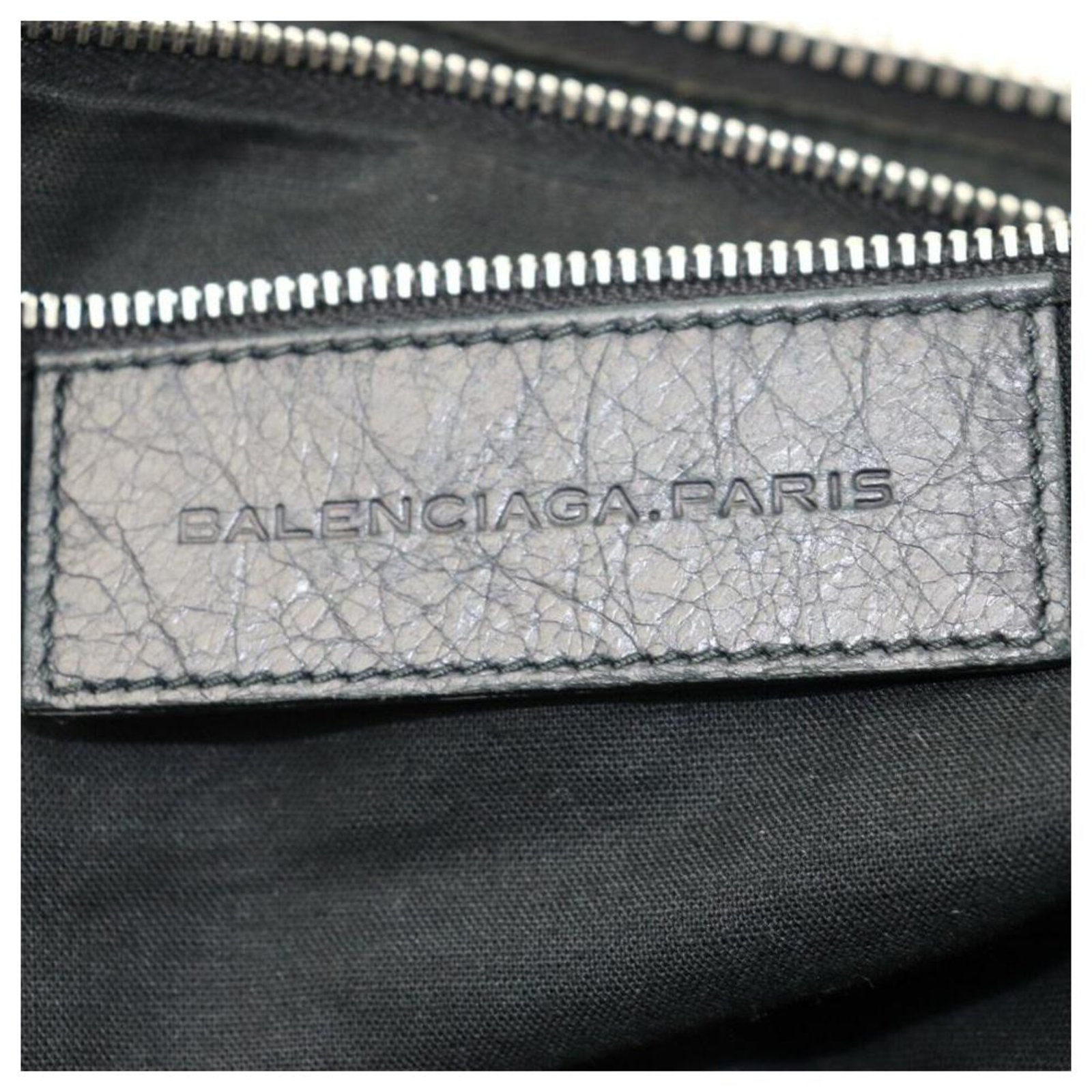 Balenciaga Black Leather Polo Squash Boston Bag Metal ref.289973