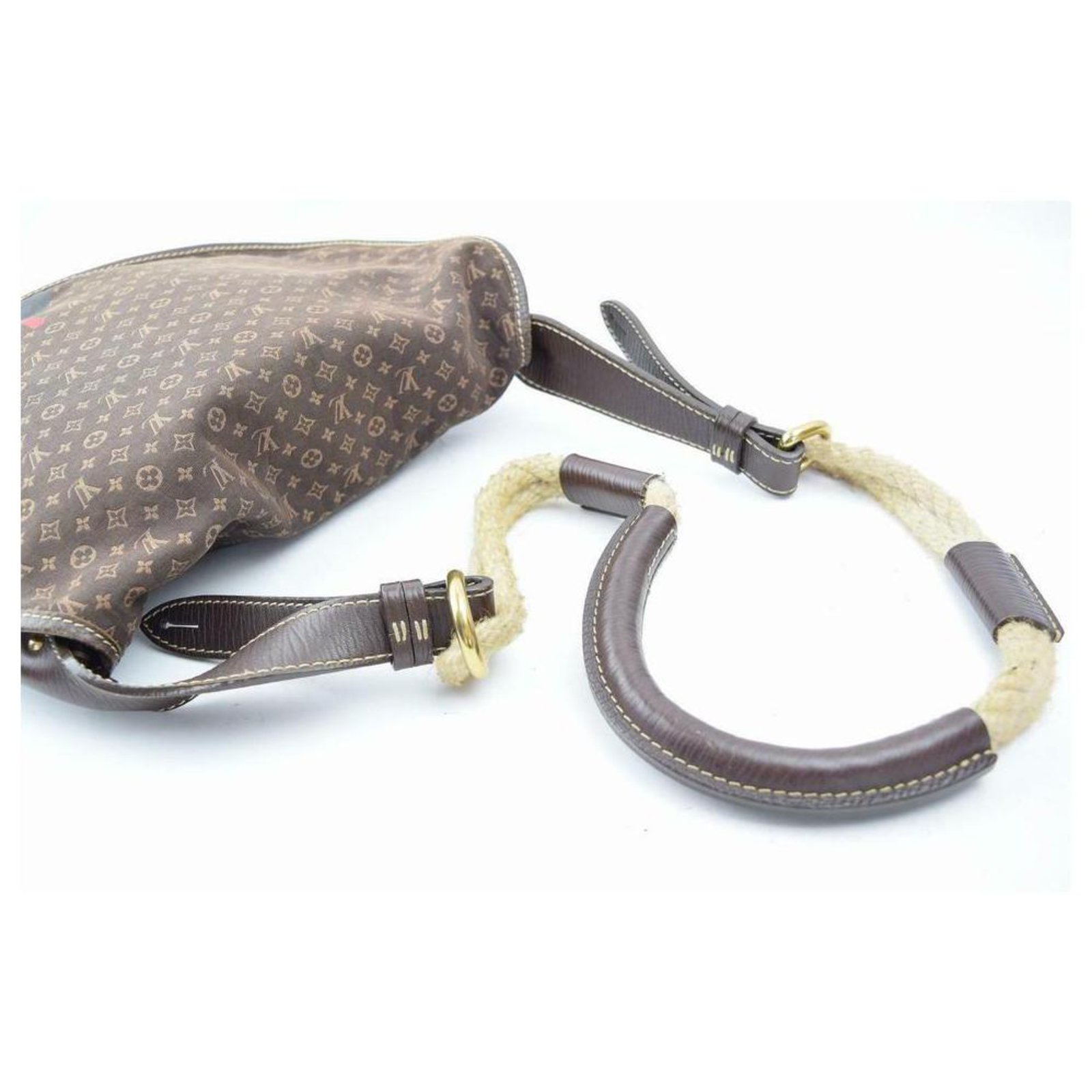 Louis Vuitton Monogram Lin Initiales Monogram Amman Messenger Rope