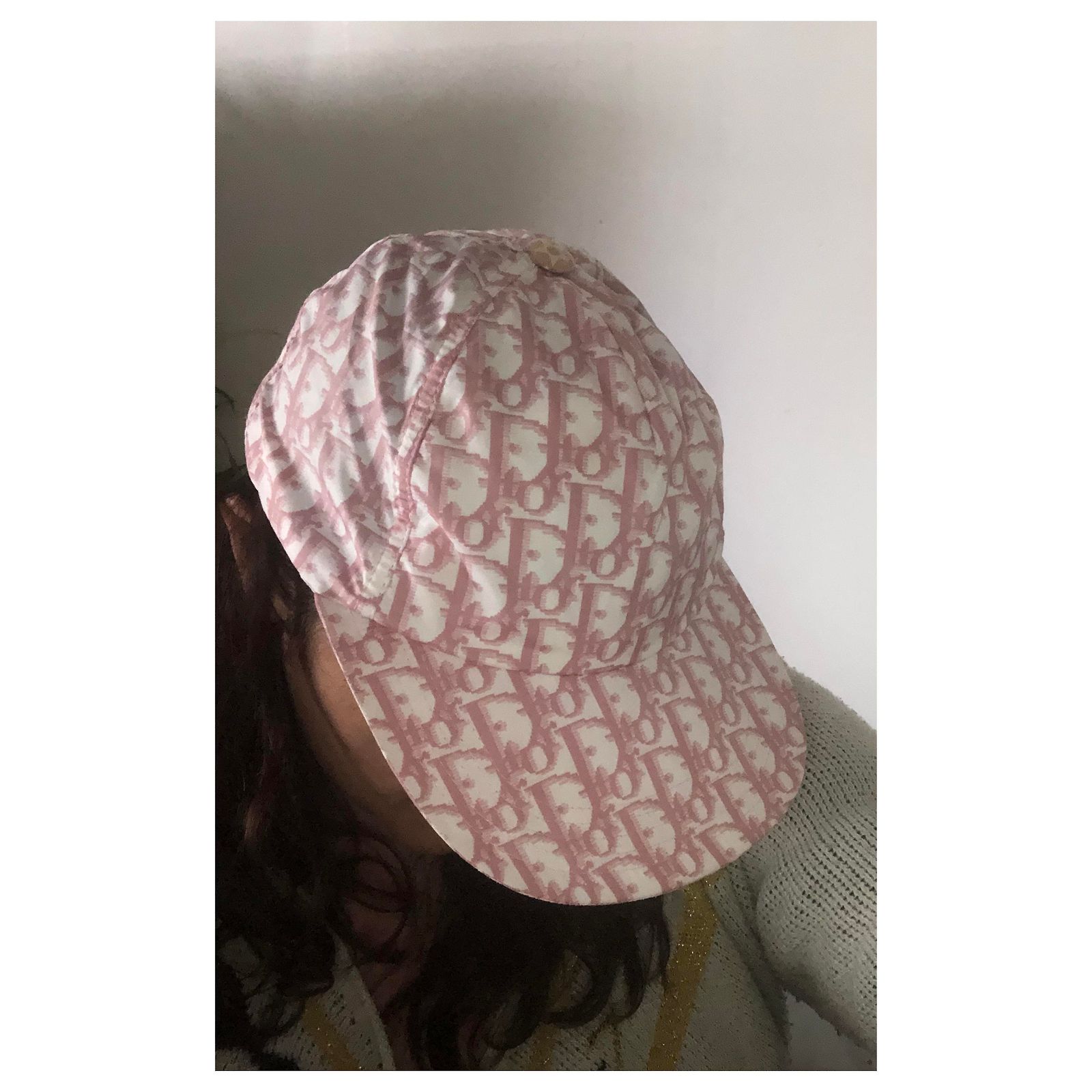 Dior Hats Pink Polyester ref.JC290288 (Sold) - Joli Closet