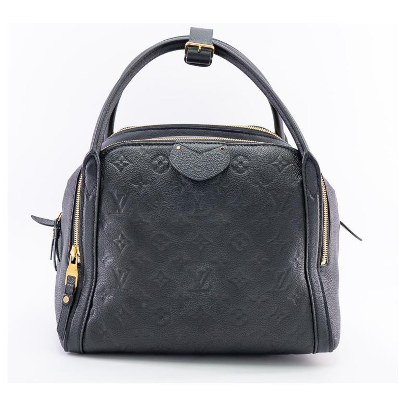 Louis Vuitton Marais MM bag in Monogram Empreinte leather Black