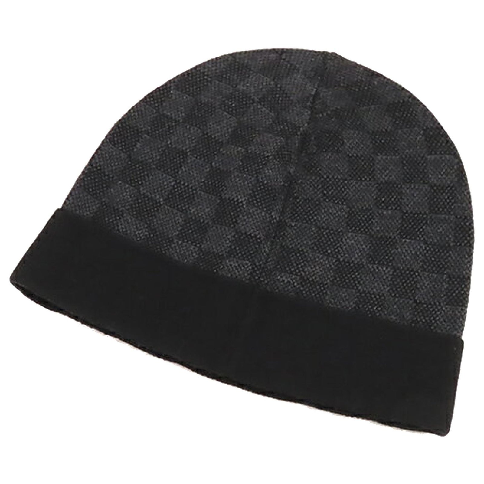 Louis Vuitton 2018 Petit Damier Alpes Wool Hat - Black Hats, Accessories -  LOU457910
