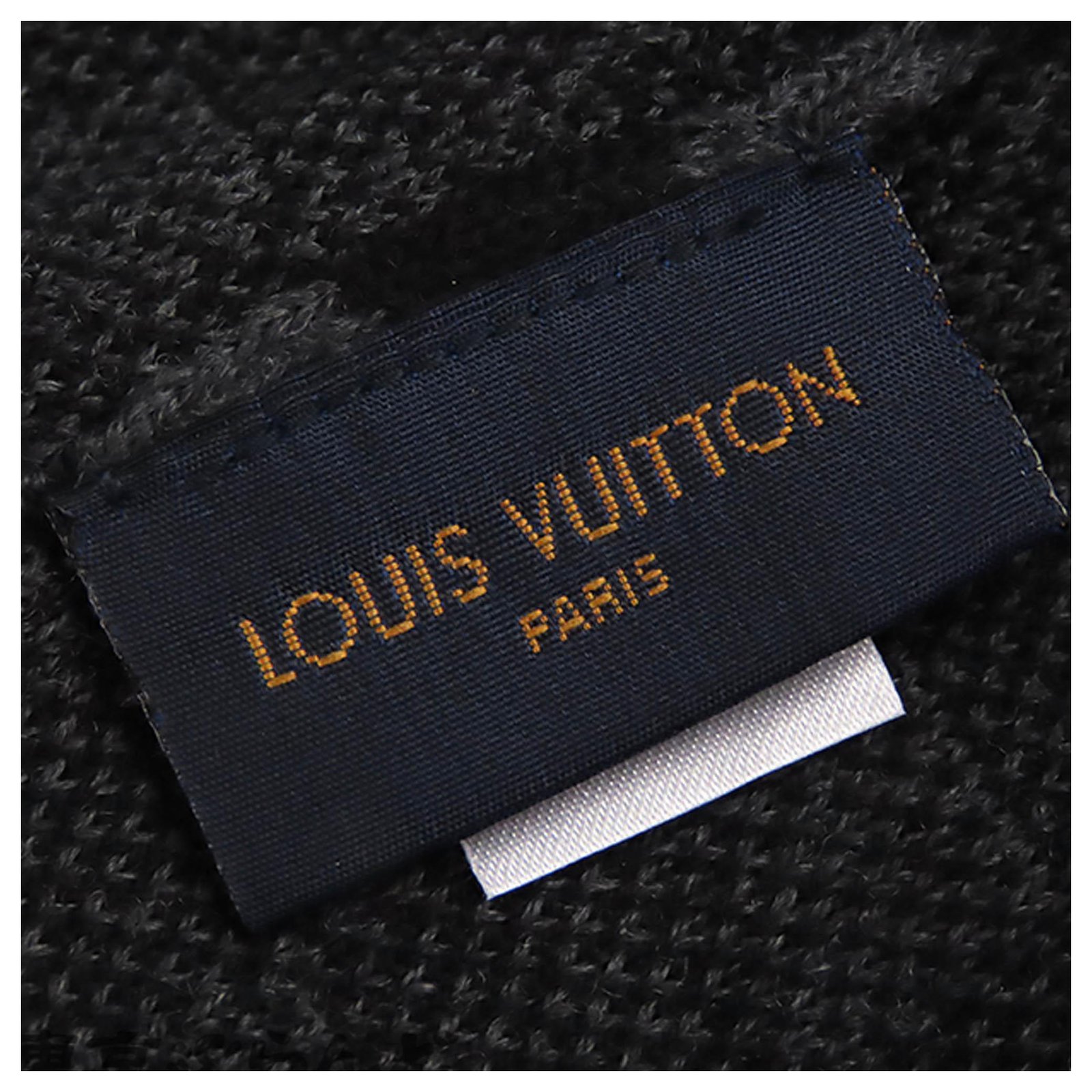 Black Louis Vuitton Damier Graphite Map Petit Hat