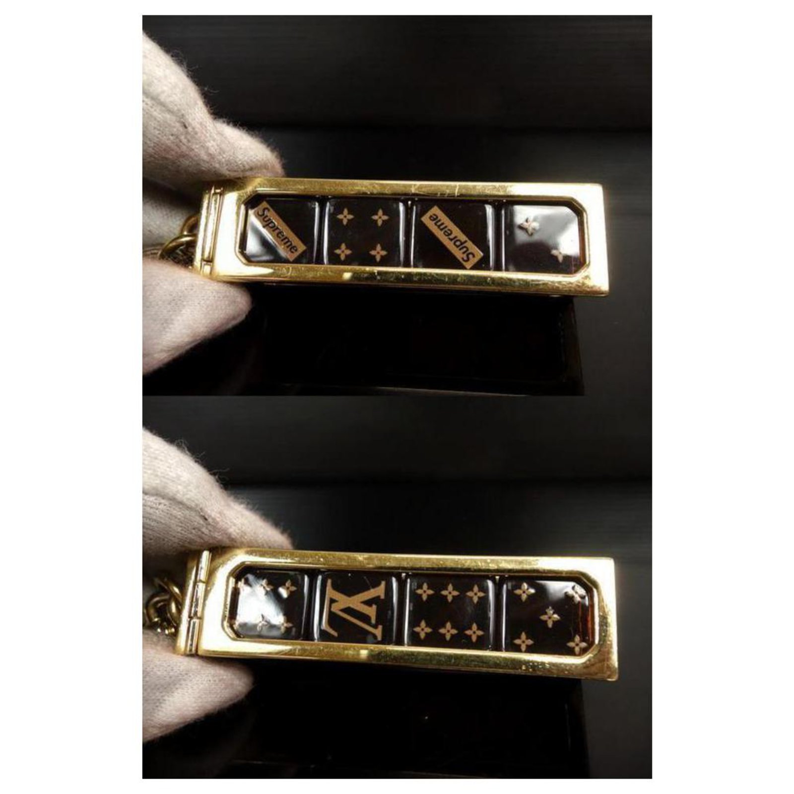 Louis Vuitton (Ultra rare) Supreme Dice Keychain Set ref.291345