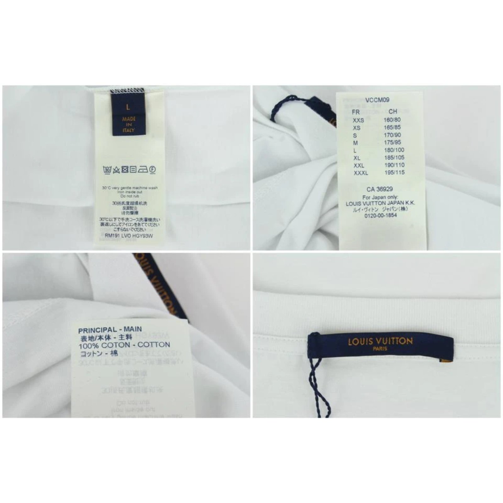 Louis Vuitton (Ultra rare) Virgil Abloh Ss19 Wizard Oz Spiral T-Shirt  ref.291422 - Joli Closet