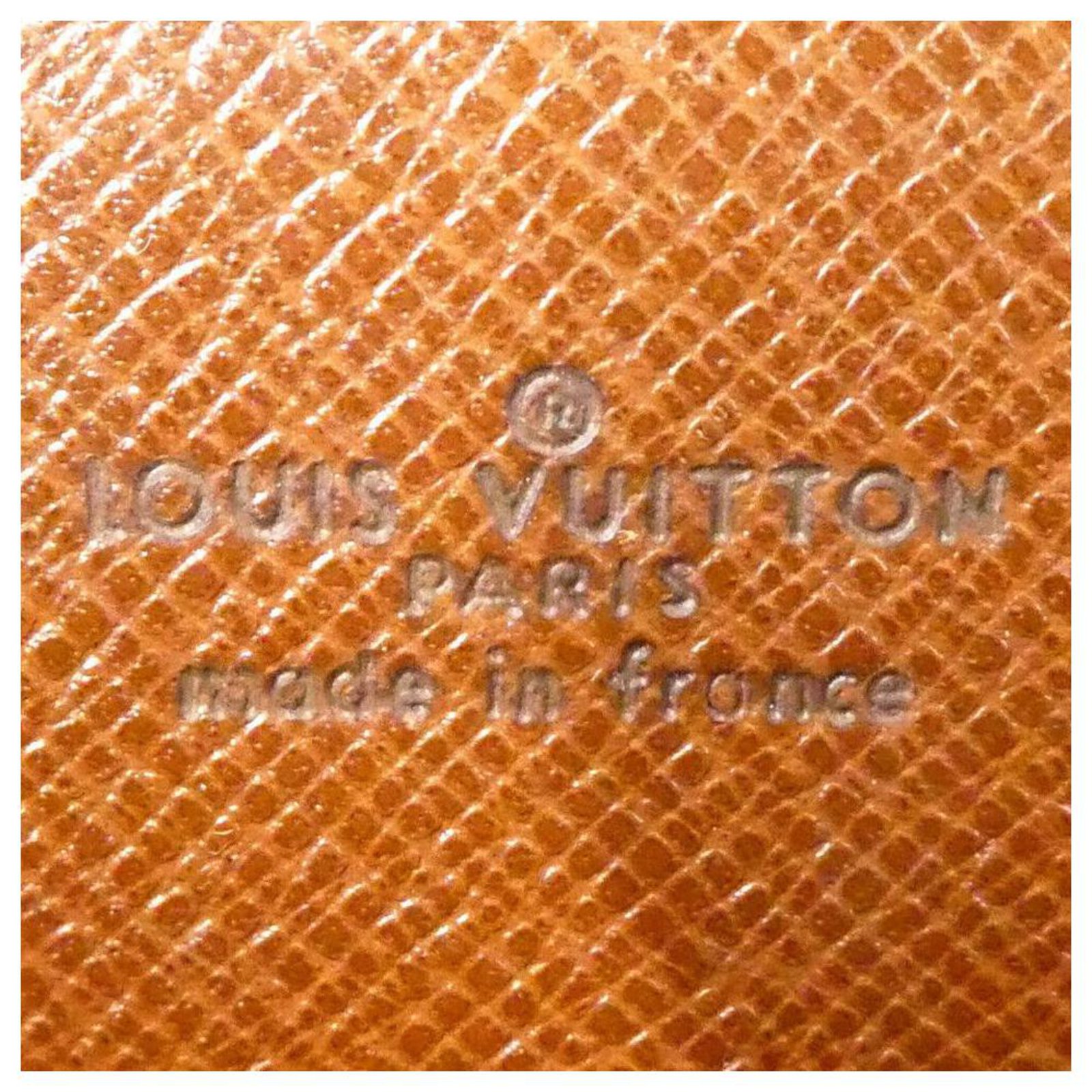 Louis Vuitton Porte Lena Fold Over Beige Epi Leather Clutch 872662
