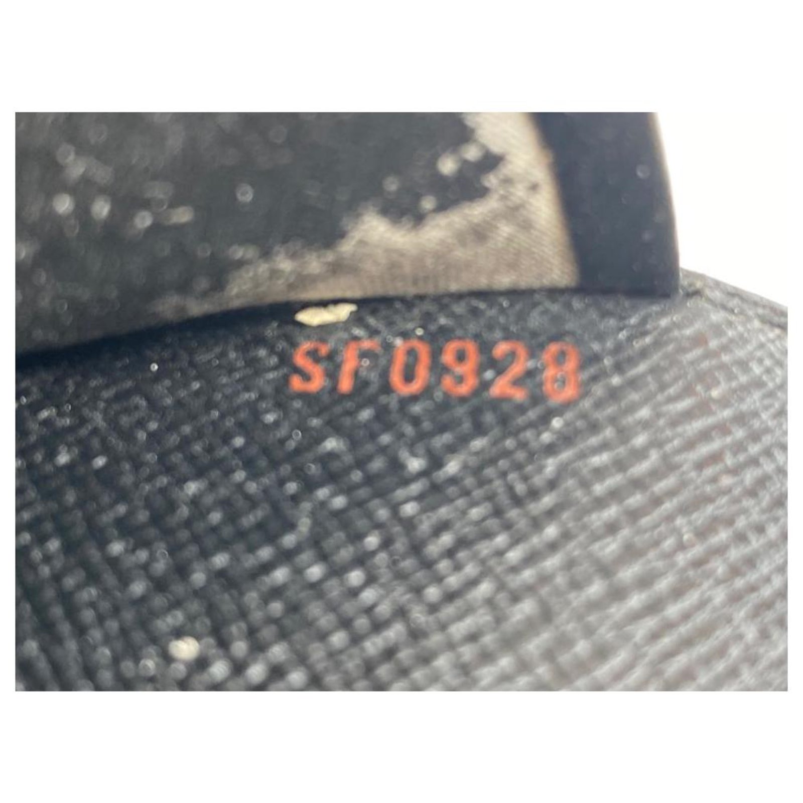 Louis Vuitton Black EPI Noir Medium Ring Agenda mm 13l618