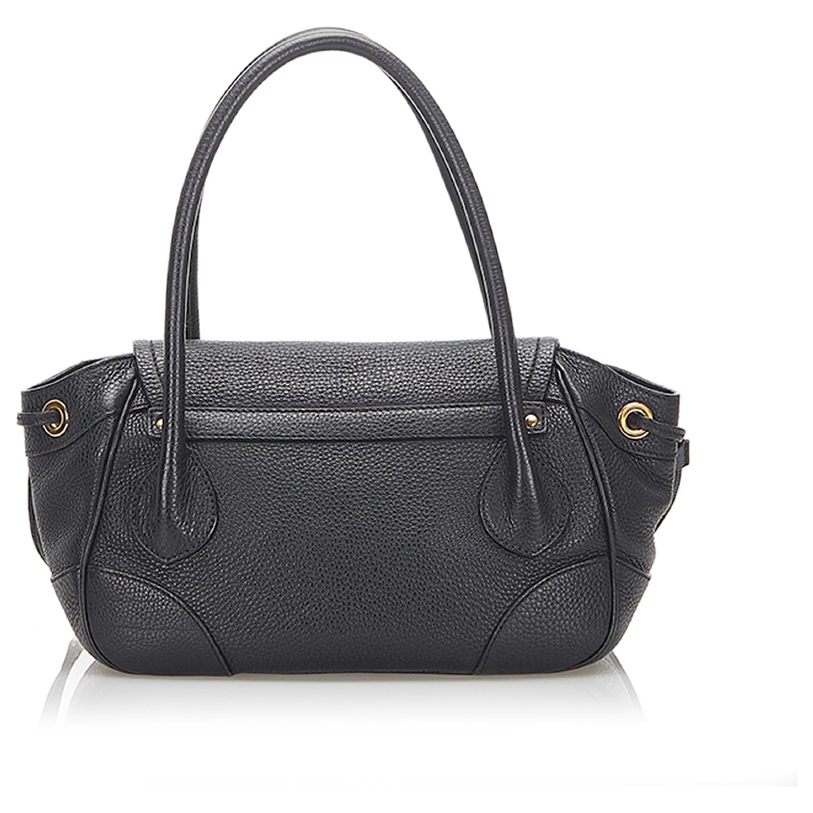 バッグ PRADA sound lock hand bag mini leather Prada Sound Handbag 323755 | Collector Square