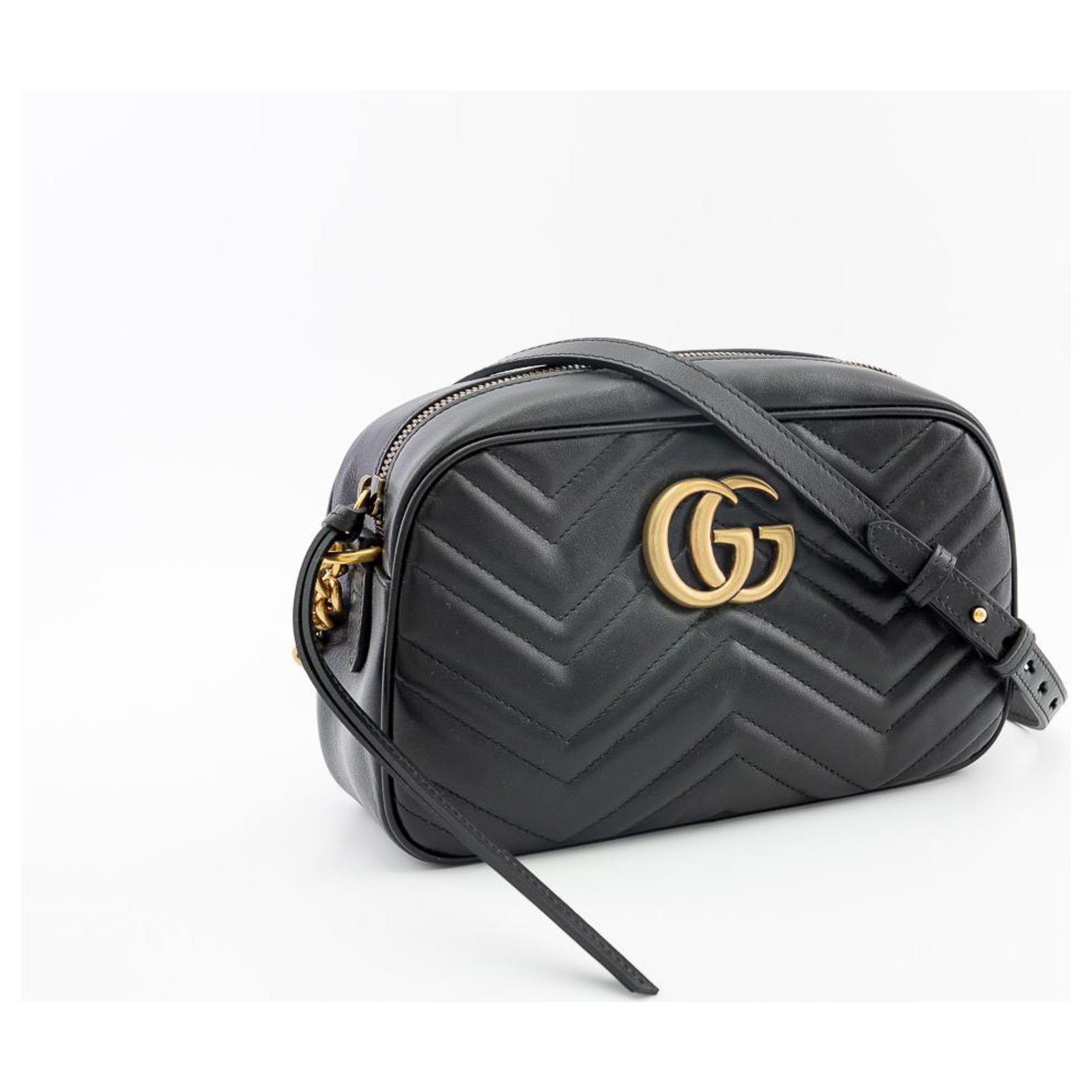 Gucci Camera bag Black Leather ref.53172 - Joli Closet