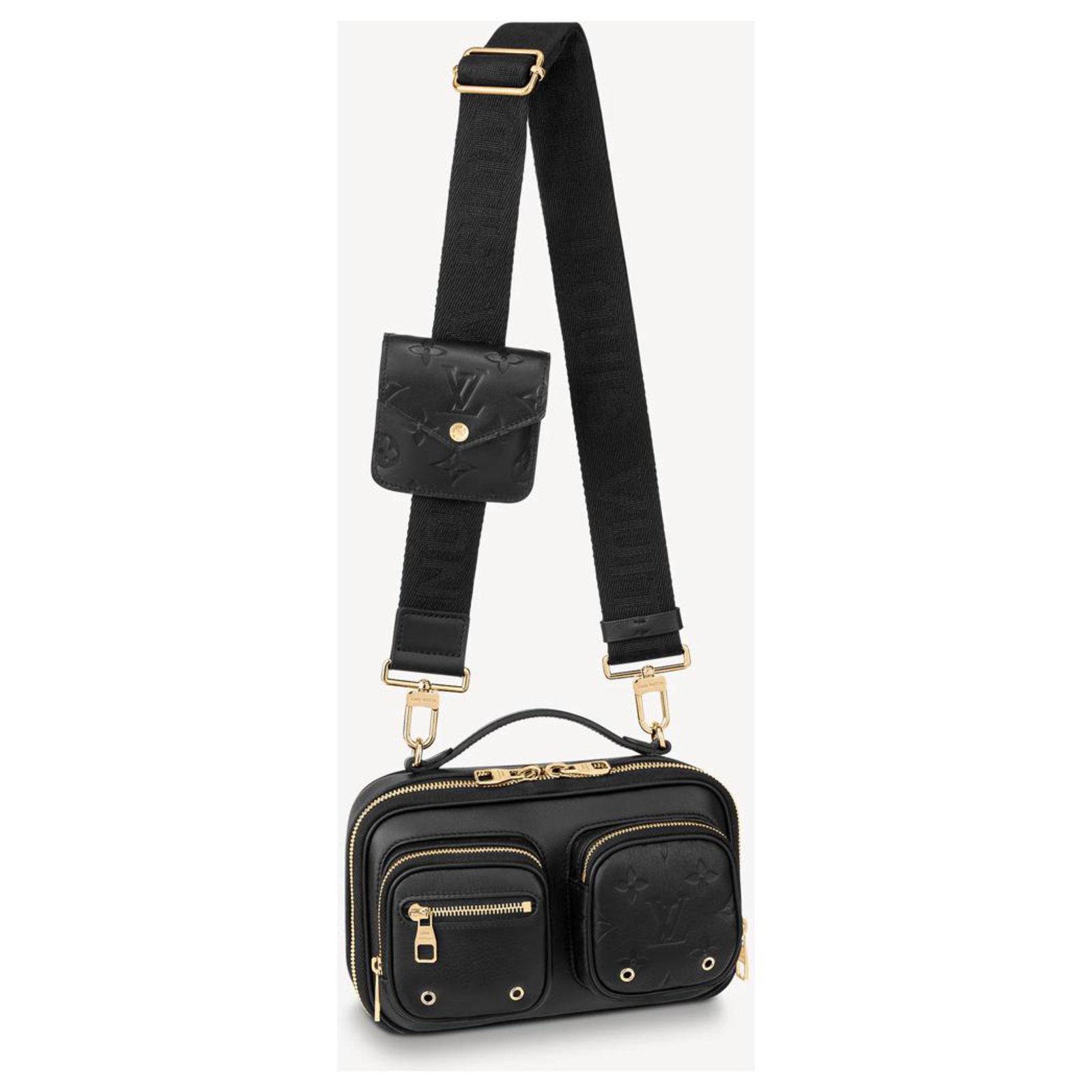 Félicie leather crossbody bag Louis Vuitton Black in Leather - 27407038