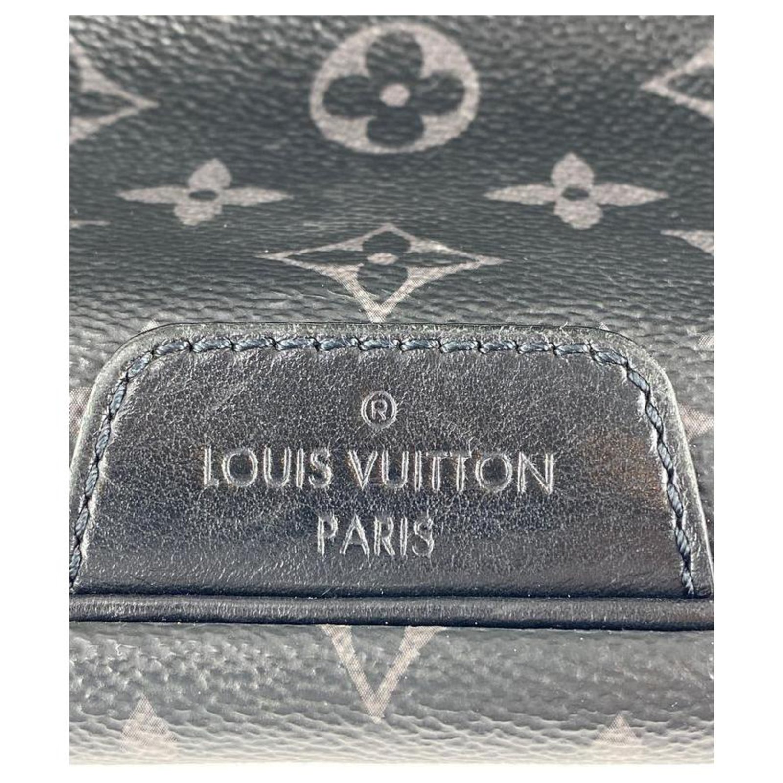 Louis Vuitton Black Monogram Eclipse Bumbag Waist Pouch Fanny Pack 861817