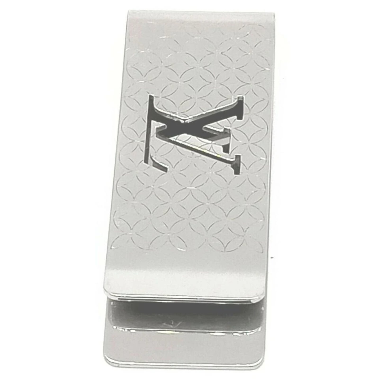 Louis Vuitton Silver Pans A Vie Porto Money Clip Bill Fold ref.661014 -  Joli Closet