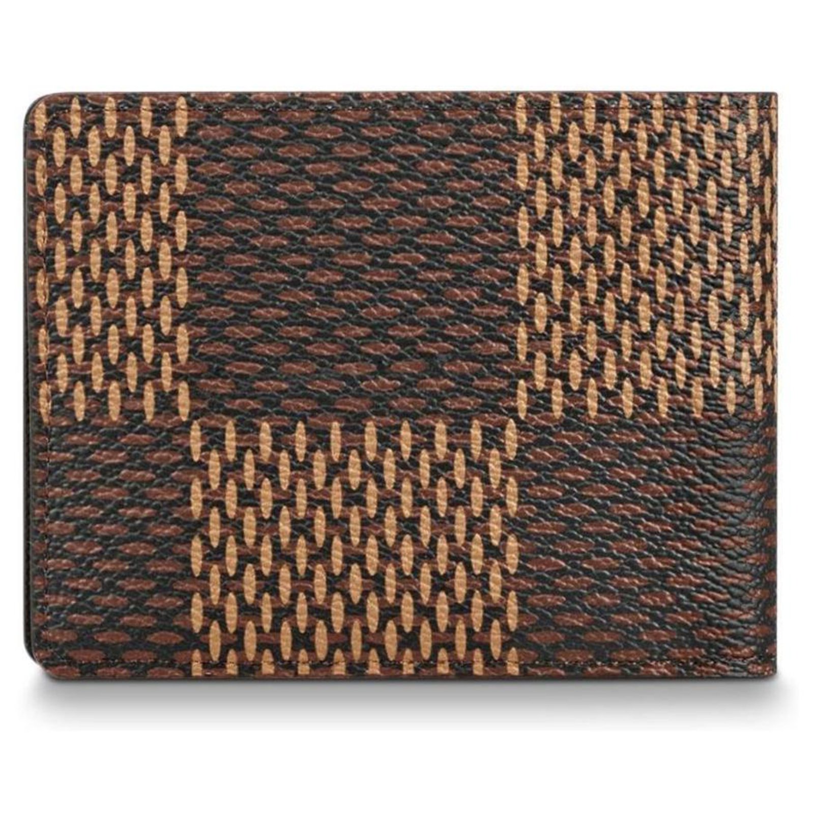 Louis Vuitton Nigo LV Made Turtle Giant Damier Bifold Multiple Wallet