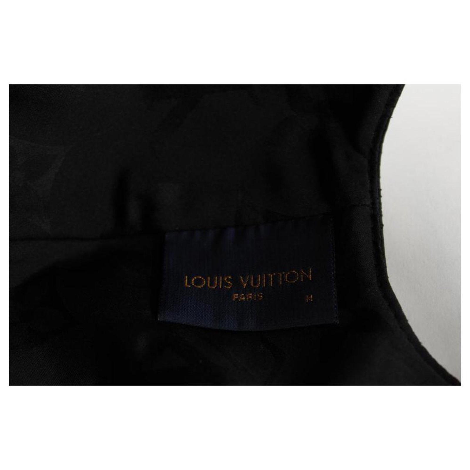 Casquette Louis Vuitton Noir taille M International en Polyester