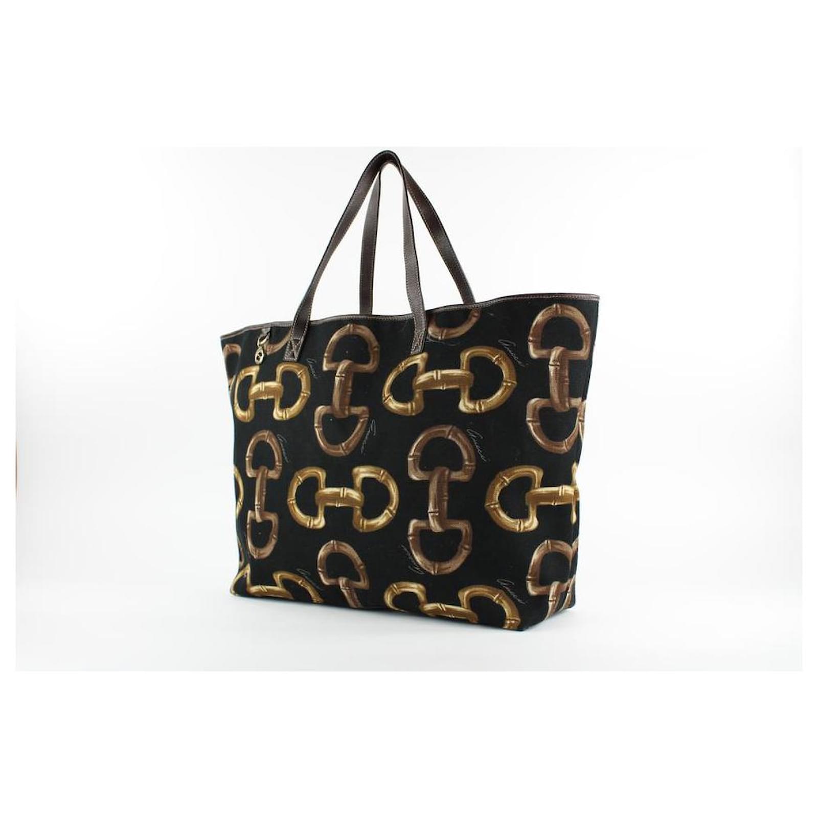 gucci horsebit shopper