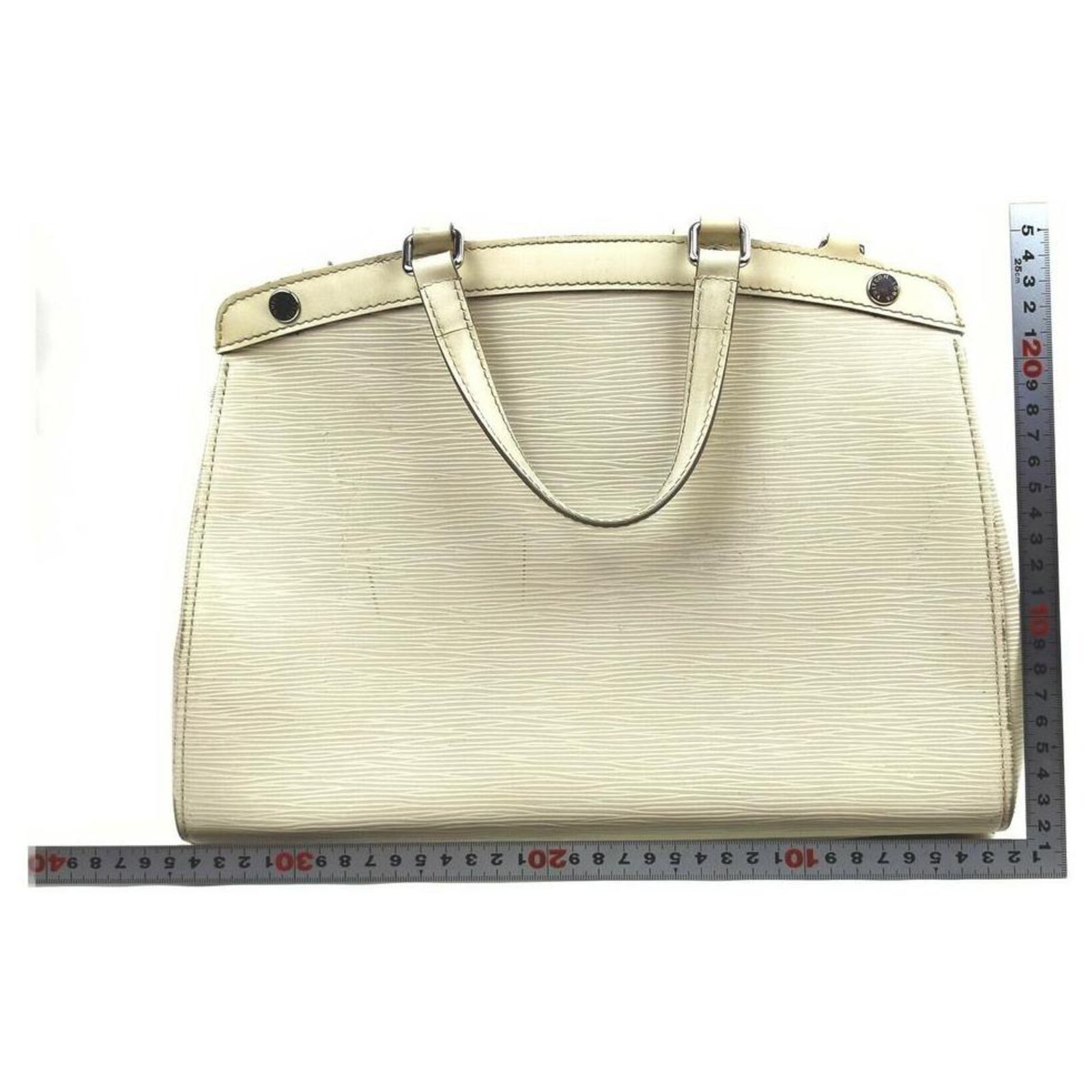 Louis Vuitton Ivoire White Epi Leather Brea MM with Strap ref.293865 - Joli  Closet