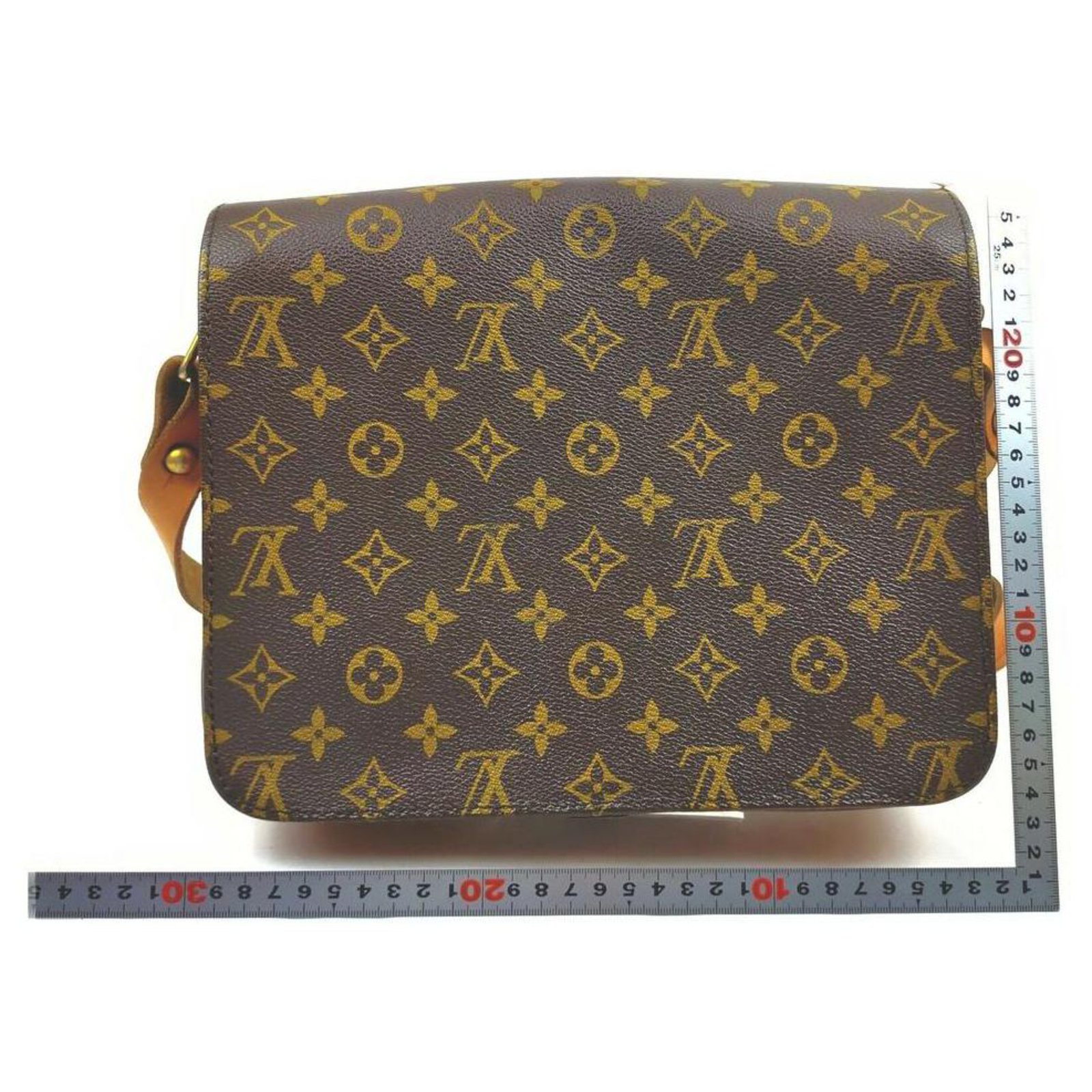 Louis Vuitton Ultra Vintage Monogram Cartouchiere GM Crossbody Bag