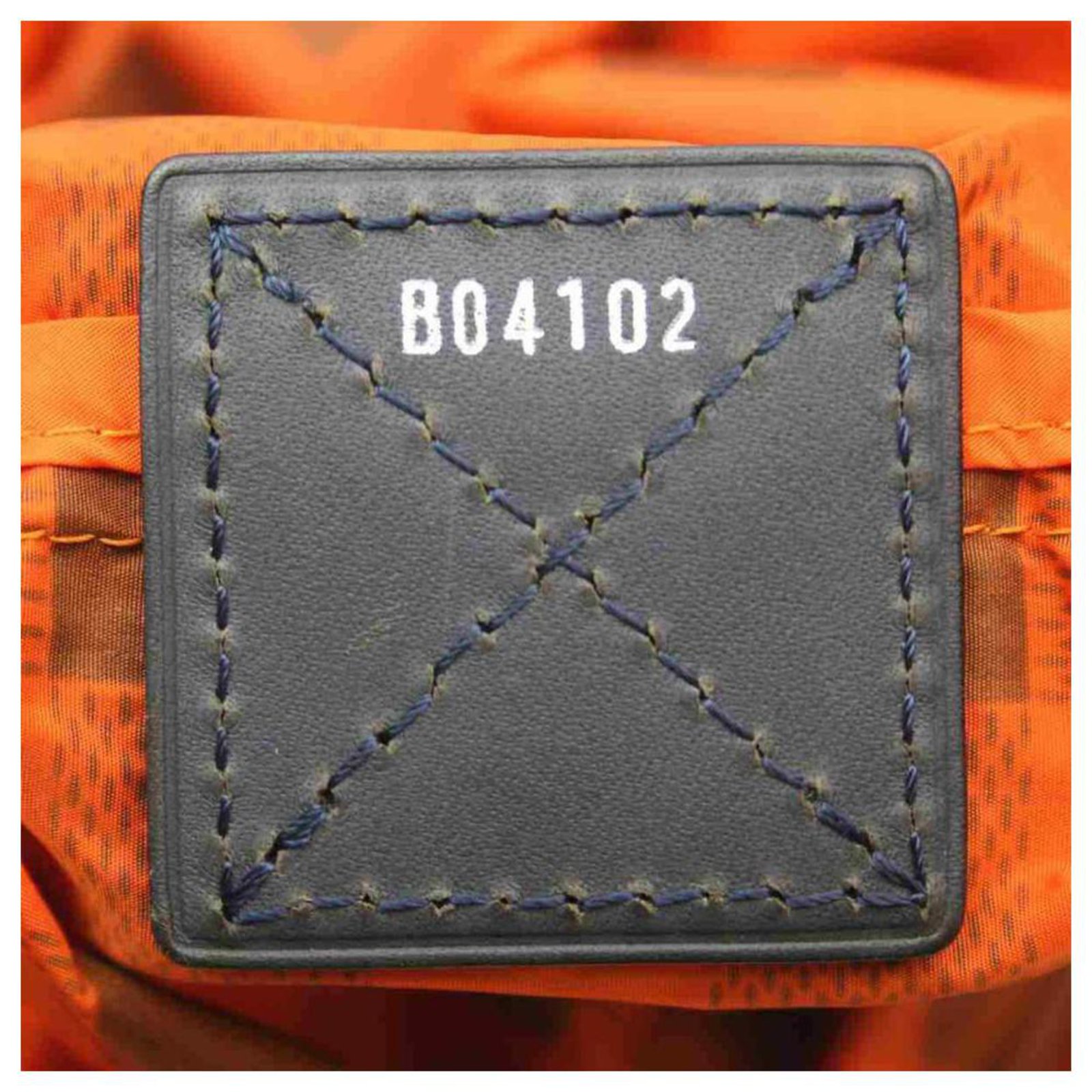 Louis Vuitton Orange Damier Nylon Masai Adventure Duffle Bag