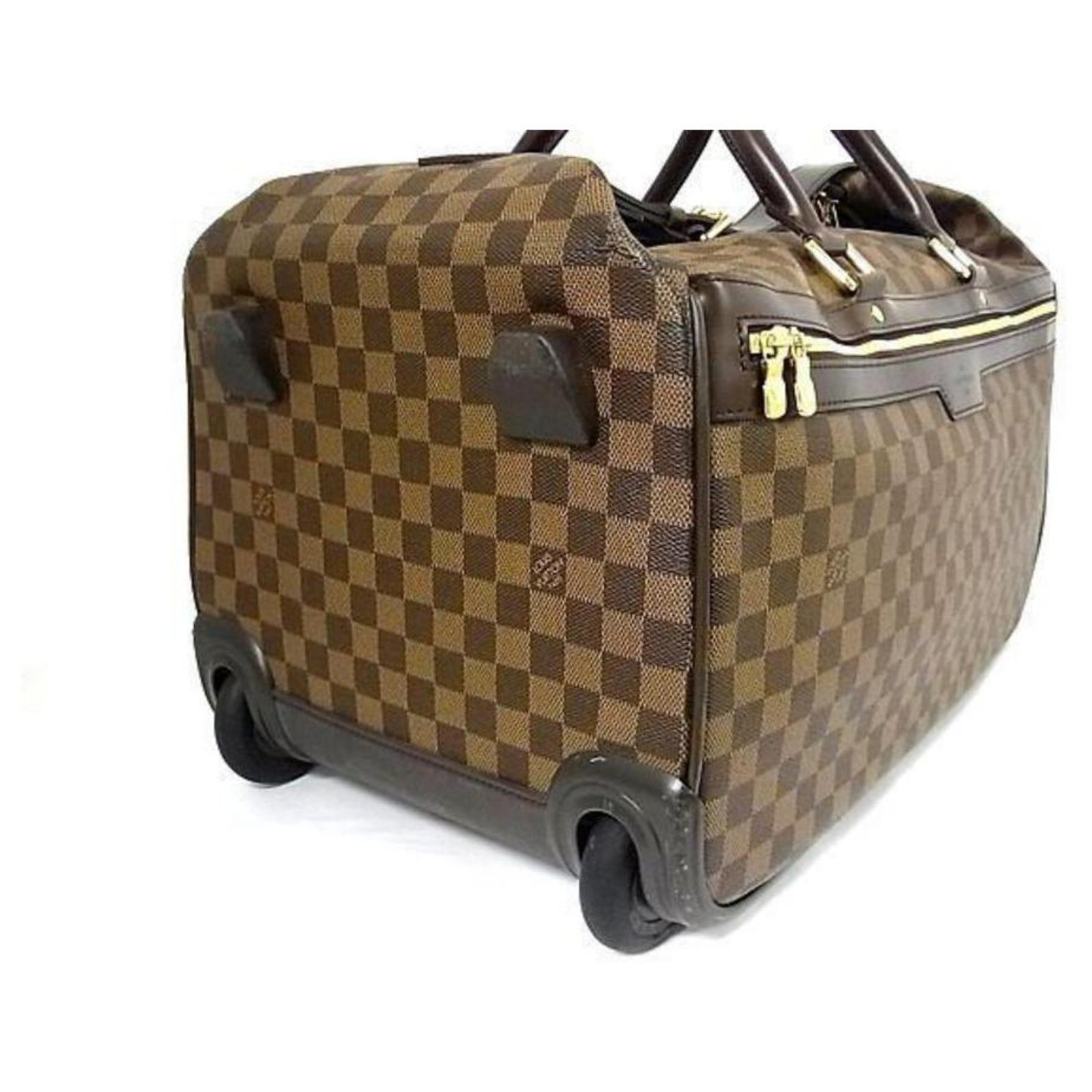 Louis Vuitton Damier Ebene Eole 50 Convertible Duffle Rolling