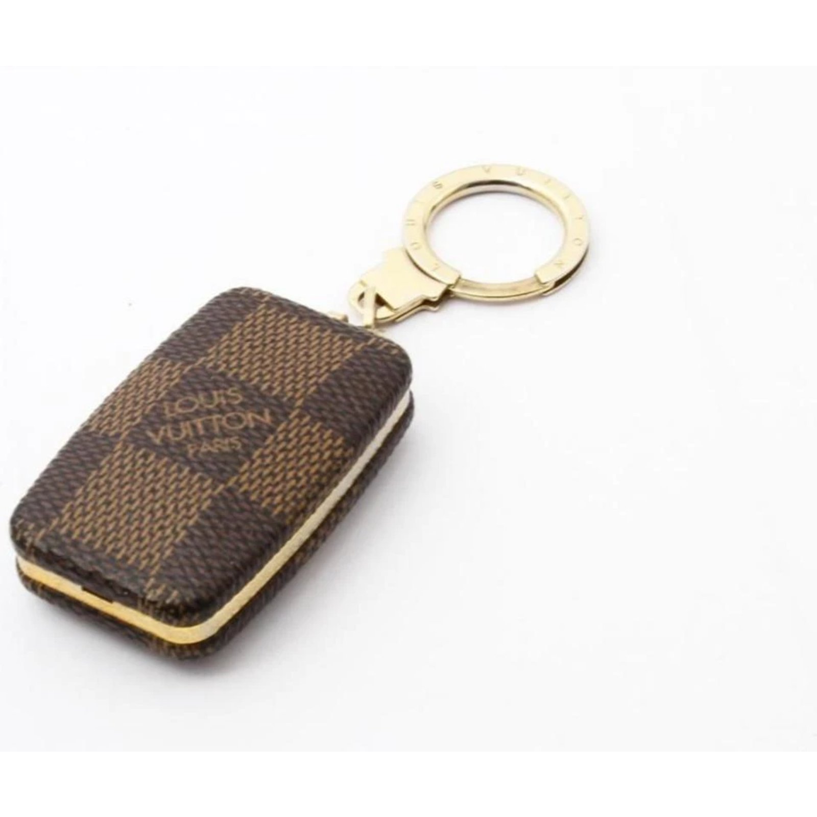 Louis Vuitton Astropill Key Holder And Bag Charm Damier Azur