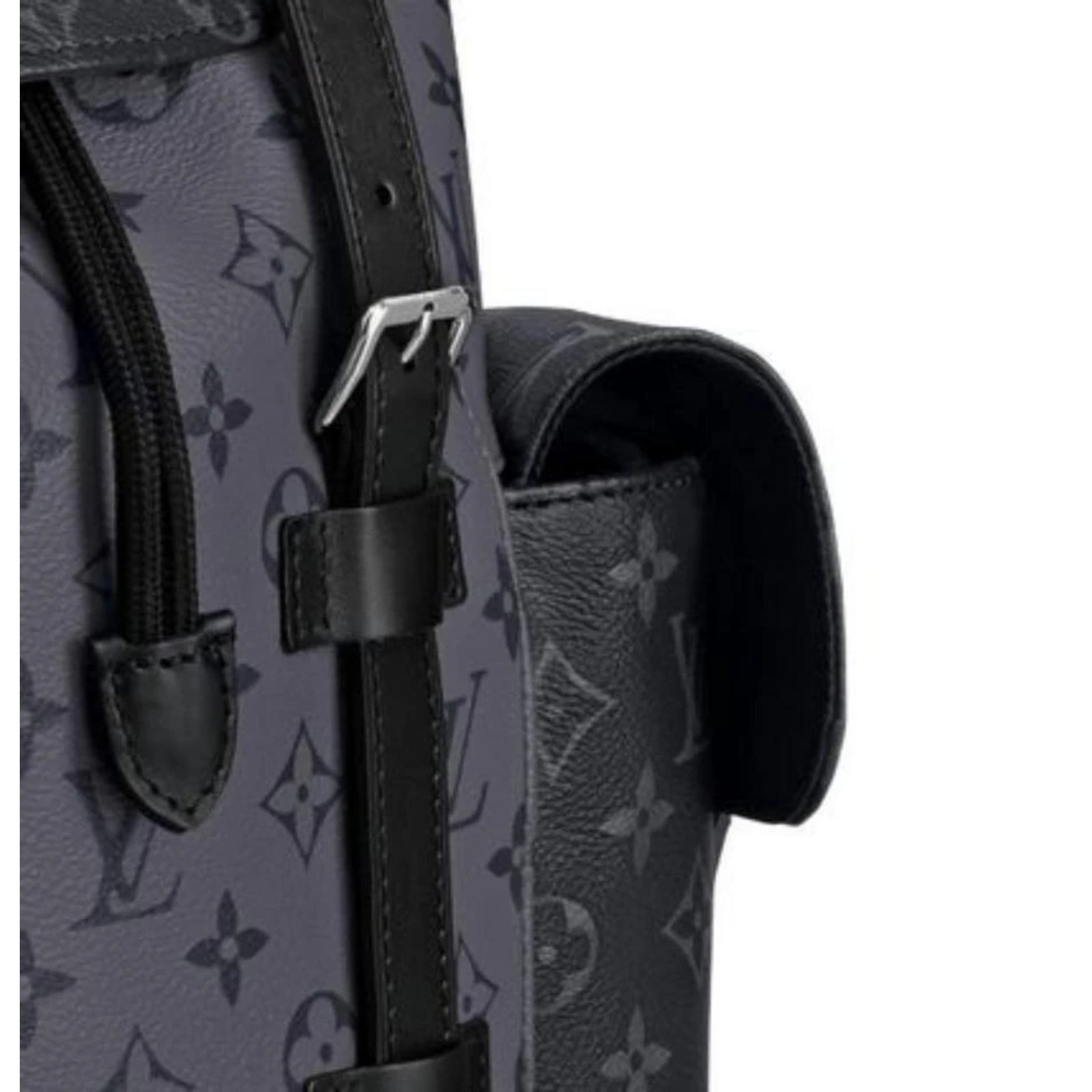 Louis Vuitton Christopher Backpack Eclipse Silver