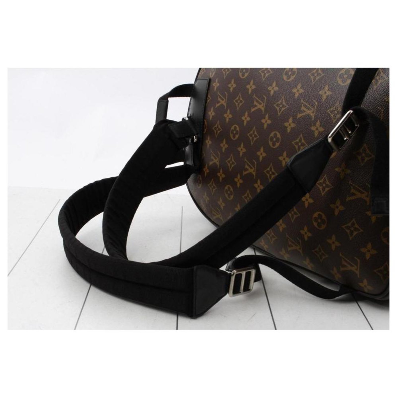 Louis Vuitton Monogram Macassar Josh Backpack Leather Nylon ref.294325 -  Joli Closet