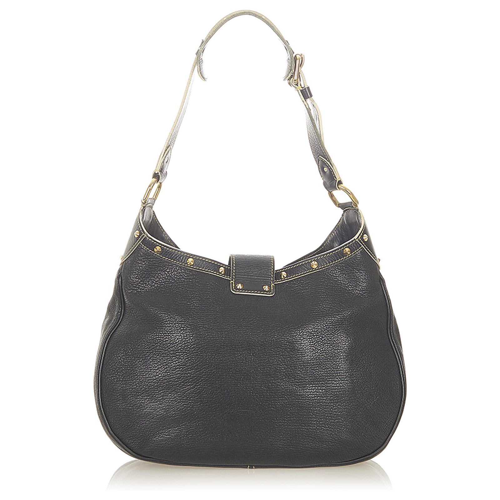 Louis Vuitton Black Suhali L Affriolant Bag Leather Metal ref.295182 ...