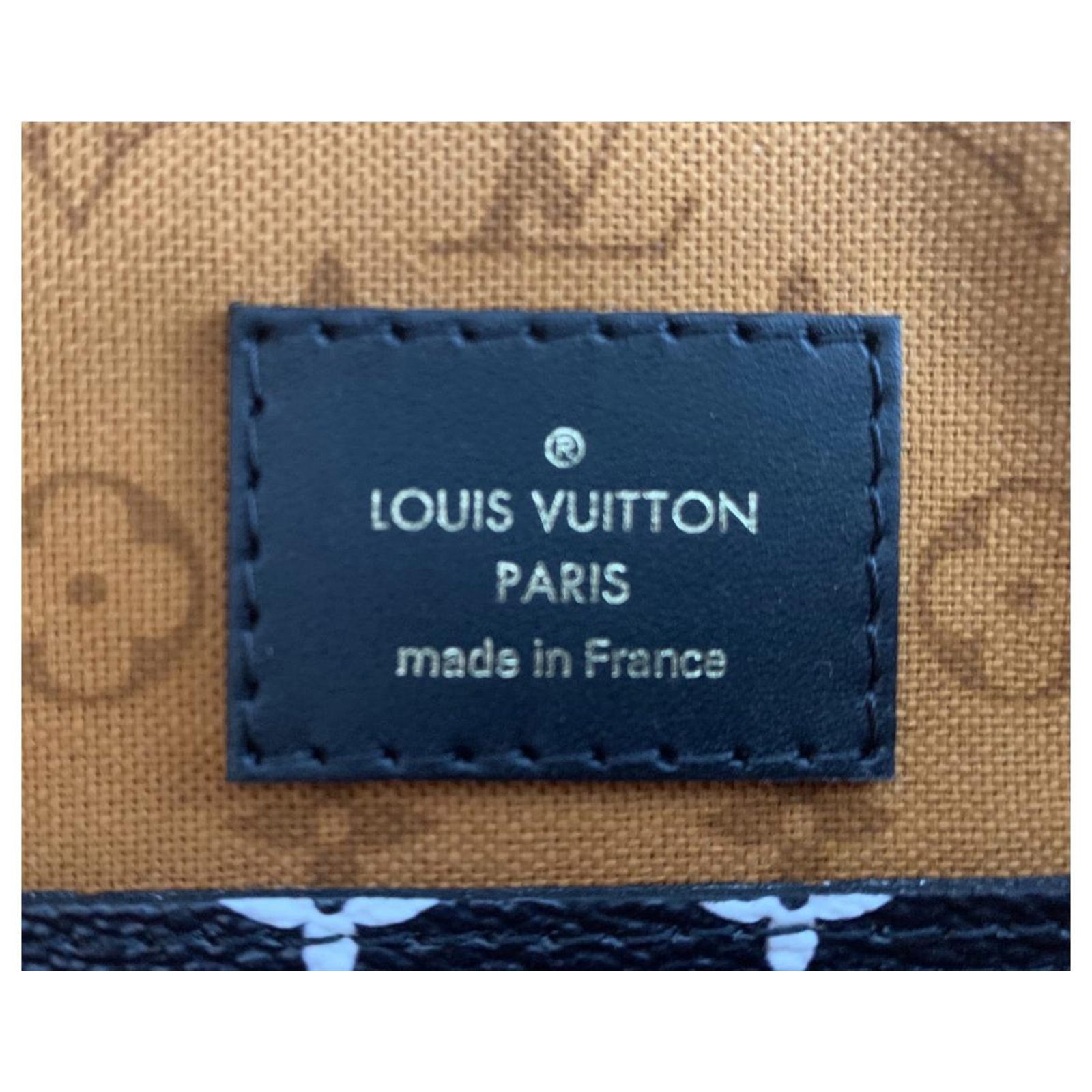 Louis Vuitton Giant Crafty Neverfull MM Creme Caramel in 2023