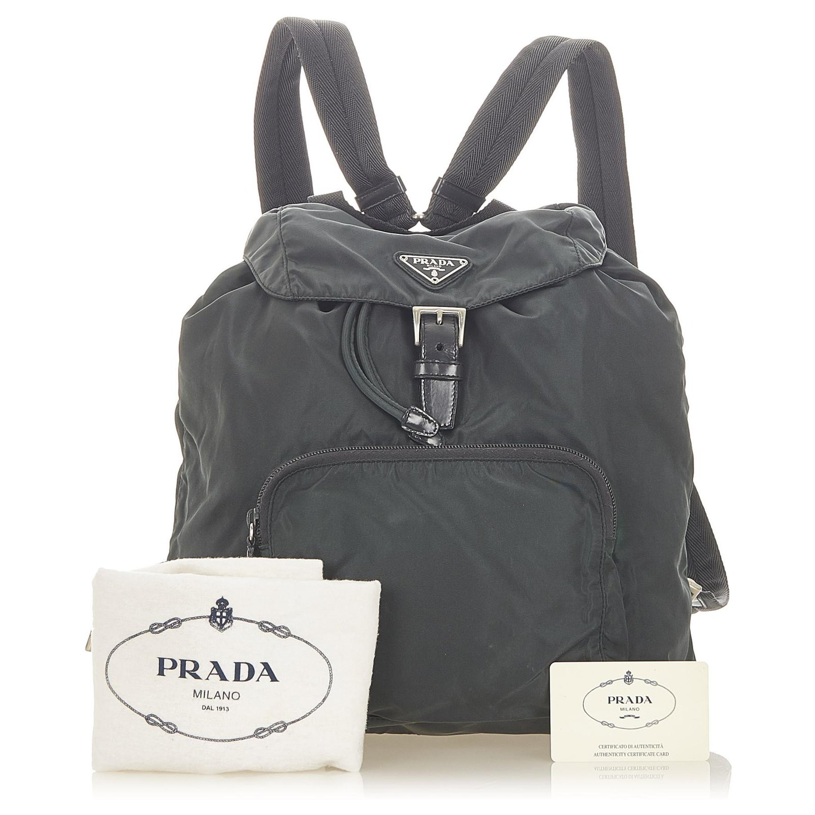 prada drawstring backpack