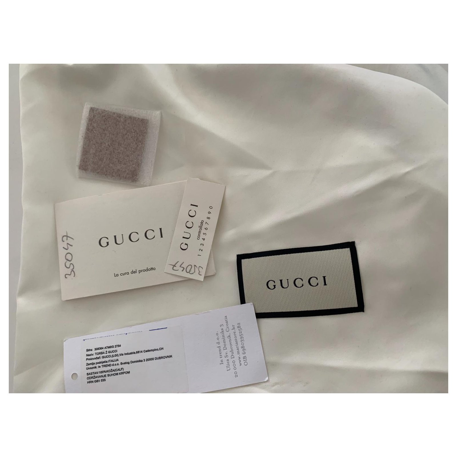 Marmont Gucci Soho Disco Beige Leather ref.295955 - Joli Closet