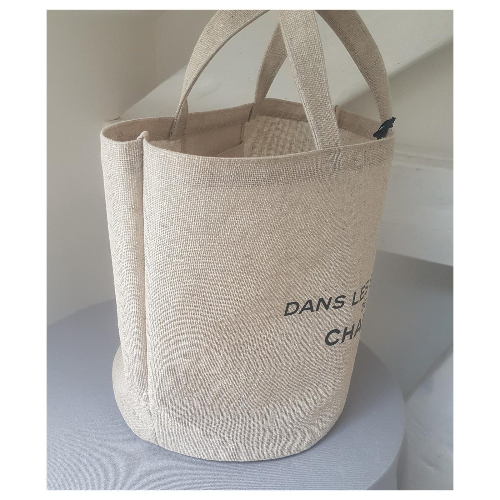 LCRestore Collector's “Dan Les Serres de Chanel” bucket tote