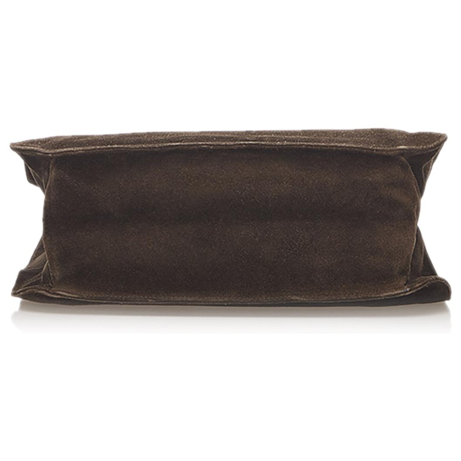 Gucci Brown Saddle Suede Crossbody Bag Leather Pony-style calfskin  ref.369276 - Joli Closet